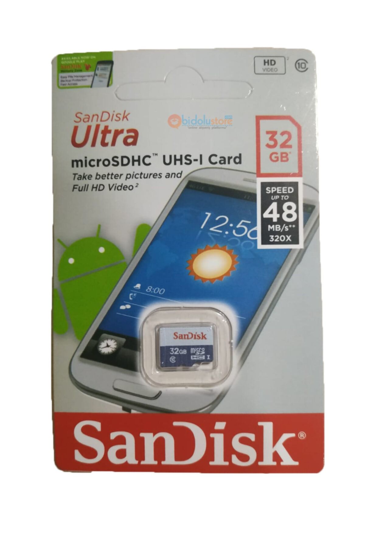 Sandisk Ultra Micro Sdhc Class10 32 Gb Hafıza Kartı