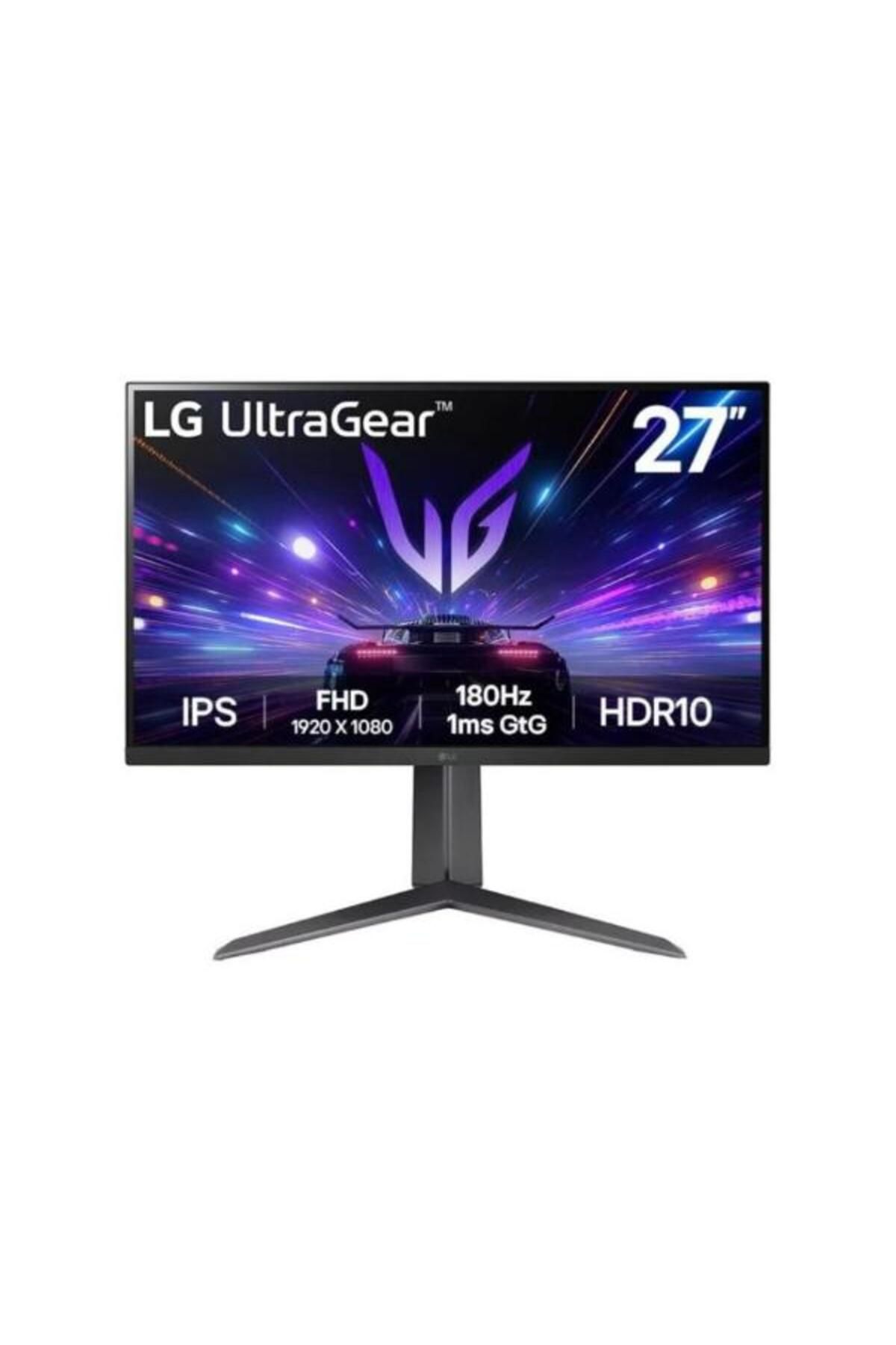 LG UltraGear 27GS65F-B 27 İnç 180Hz 1Ms G-Sync FHD IPS Gaming Monitör