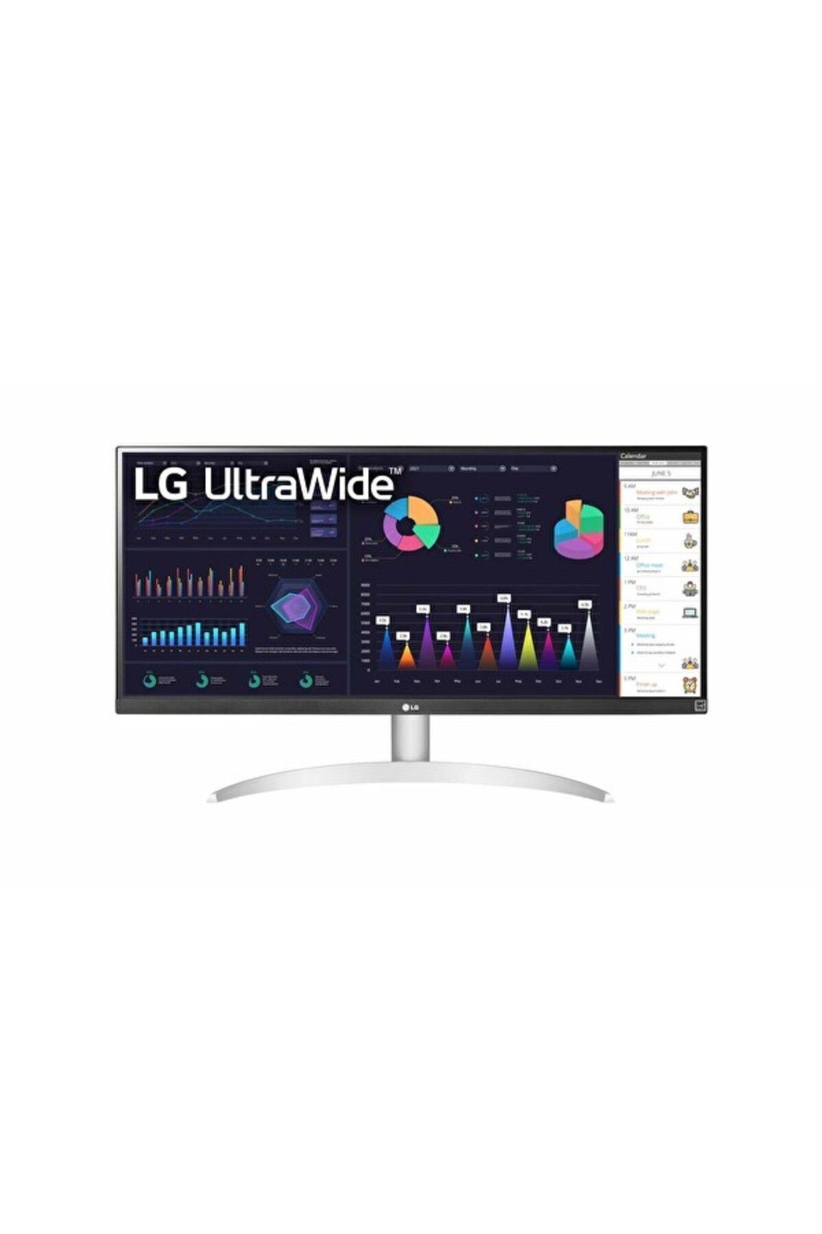 LG Ultrawide 29Wq600-W.apd 29'' 2560 X 1080 Wfhd Beyaz Wide Monitör