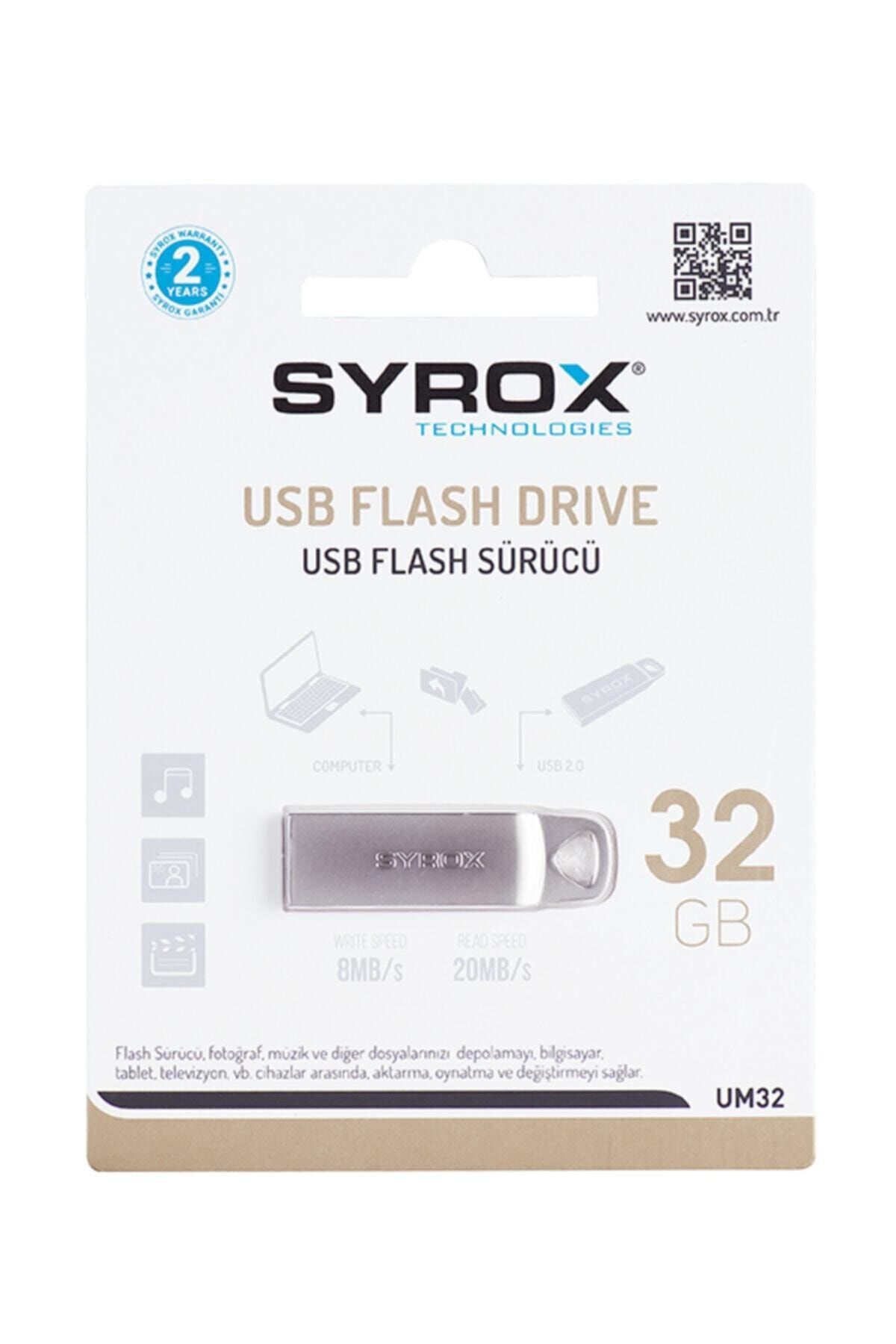 Syrox Um32 32gb Flash Drıve Flash Bellek