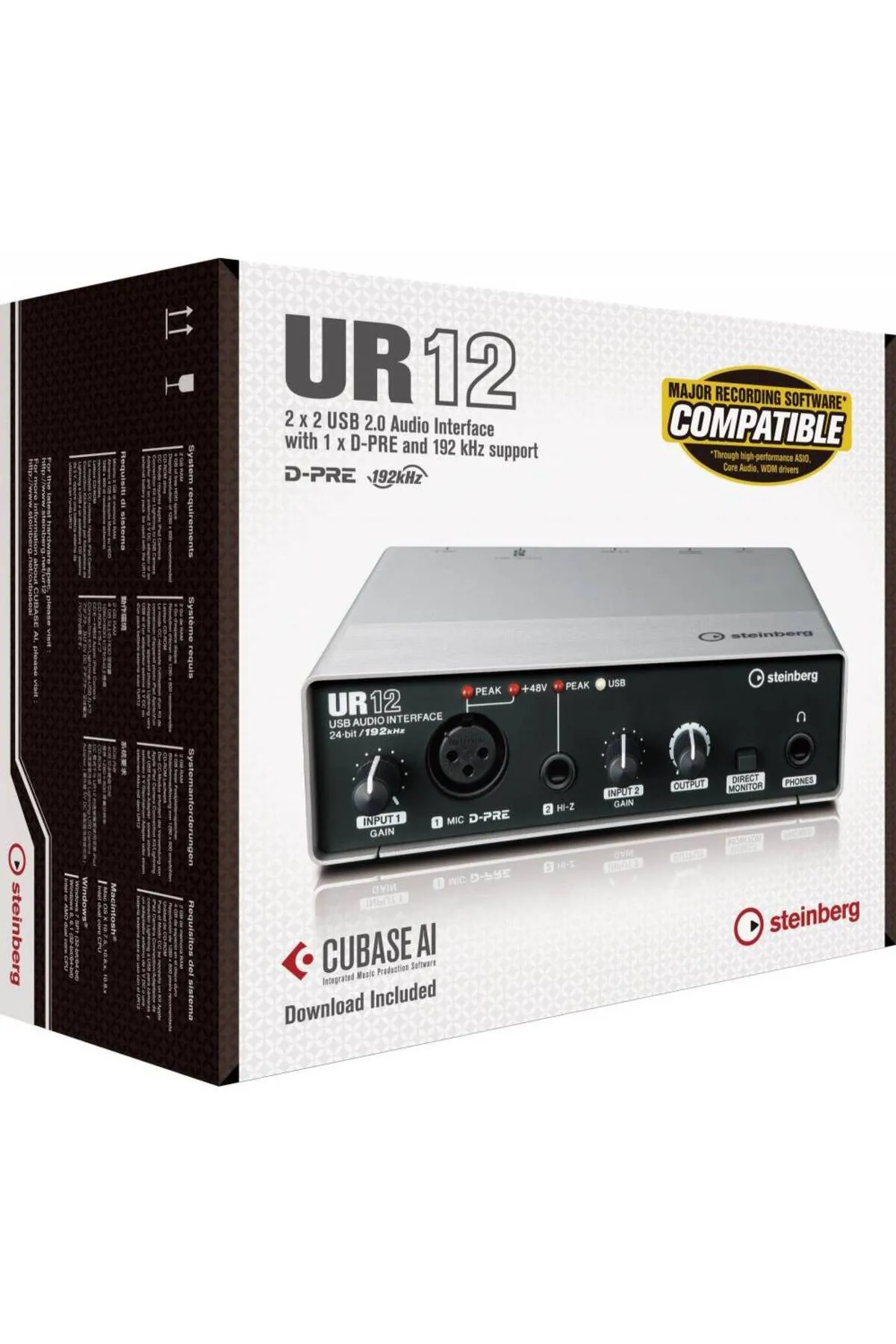 Steinberg Ur12 Usb 2.0 Ses Kartı