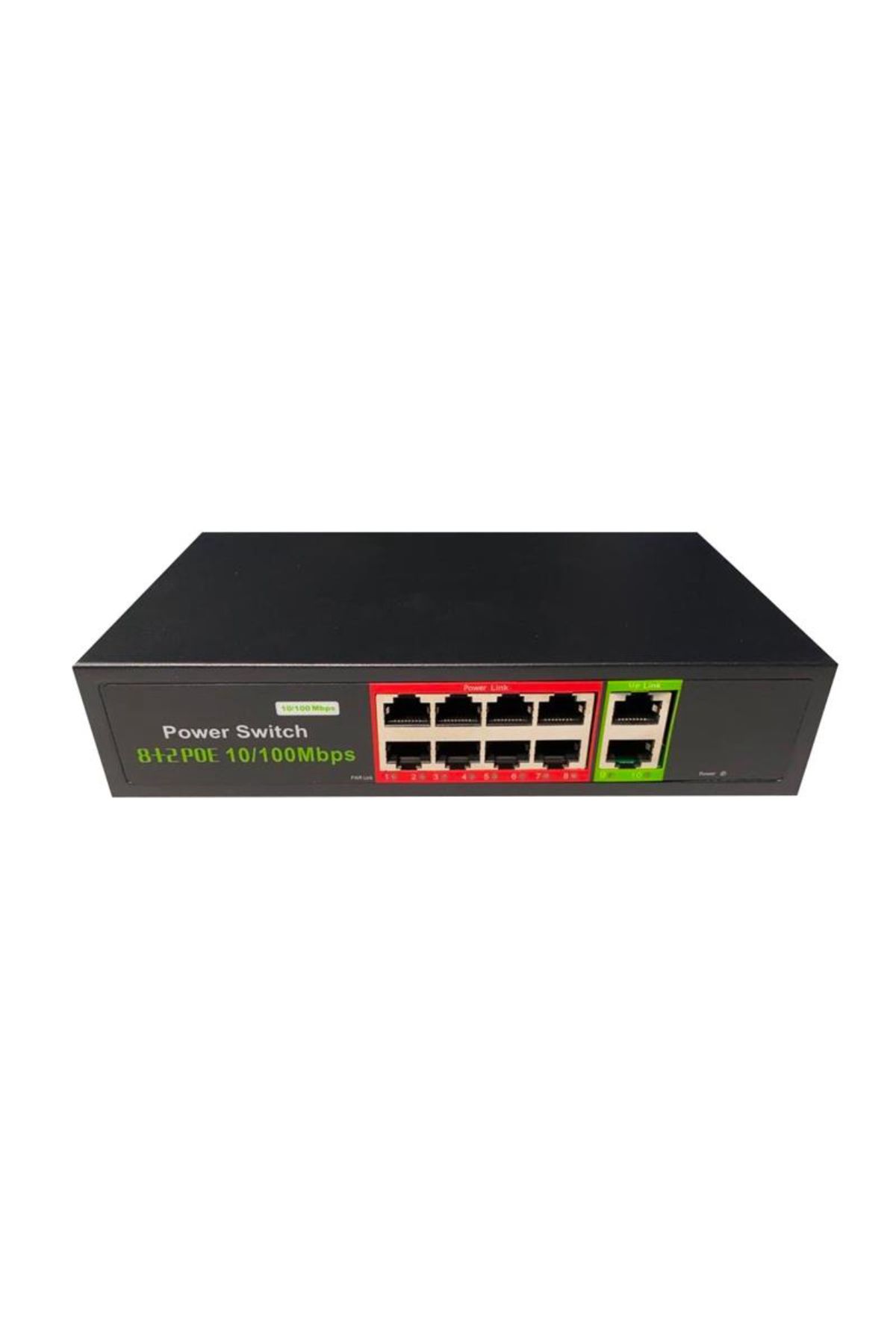 OEM URANIUM POE-G8002-96W 8 PORT GIGABIT + 2 PORT GIGABIT RJ45 UPLINK POE SWITCH (RE