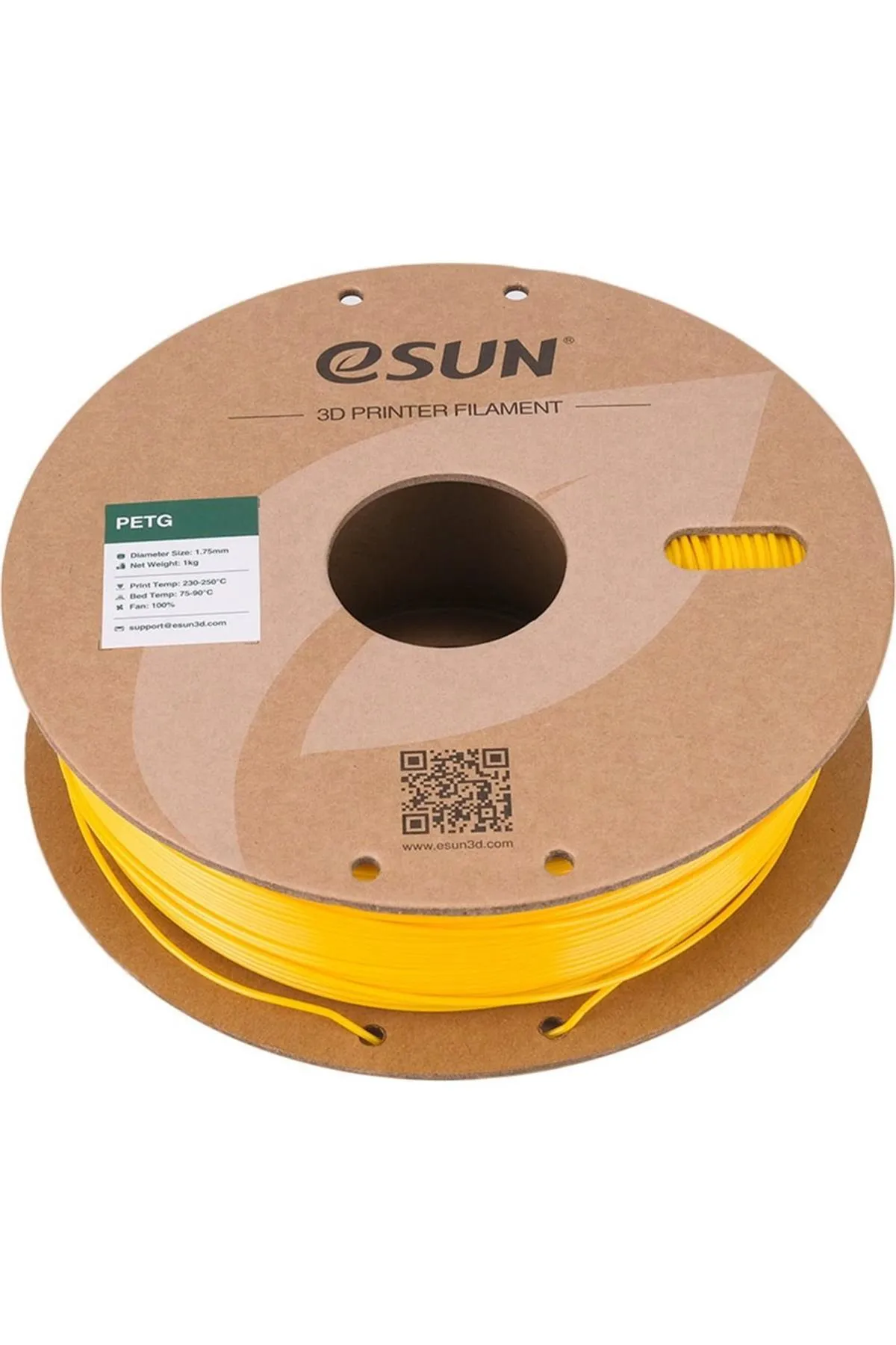 eSun Urhanshop Esun Petg Filament Sarı 1,75mm 1Kg