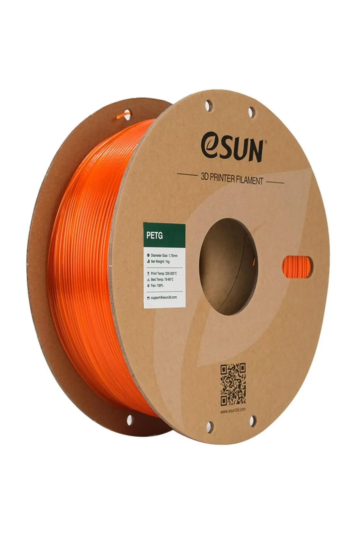 eSun Urhanshop Esun Petg Filament Turuncu 1,75mm 1Kg