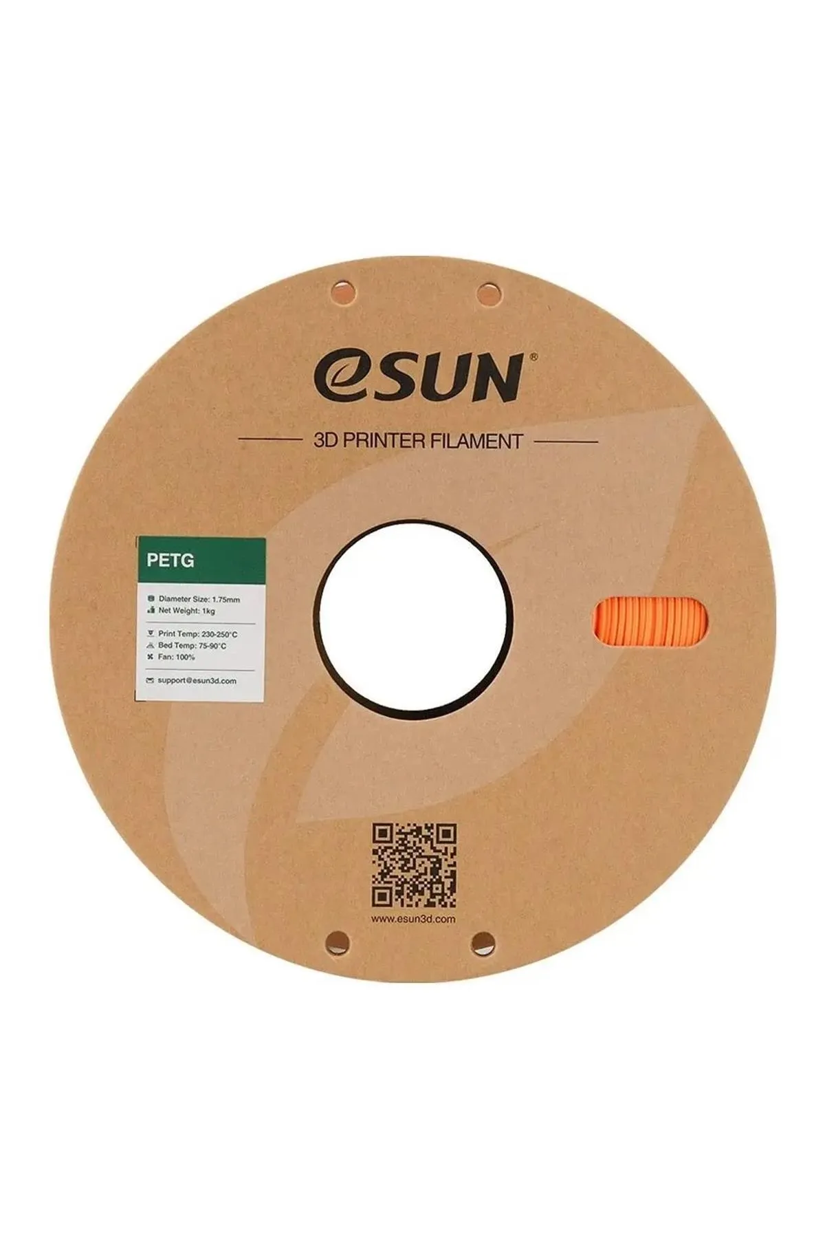 eSun Urhanshop Esun Petg Filament Turuncu 1,75mm 1Kg