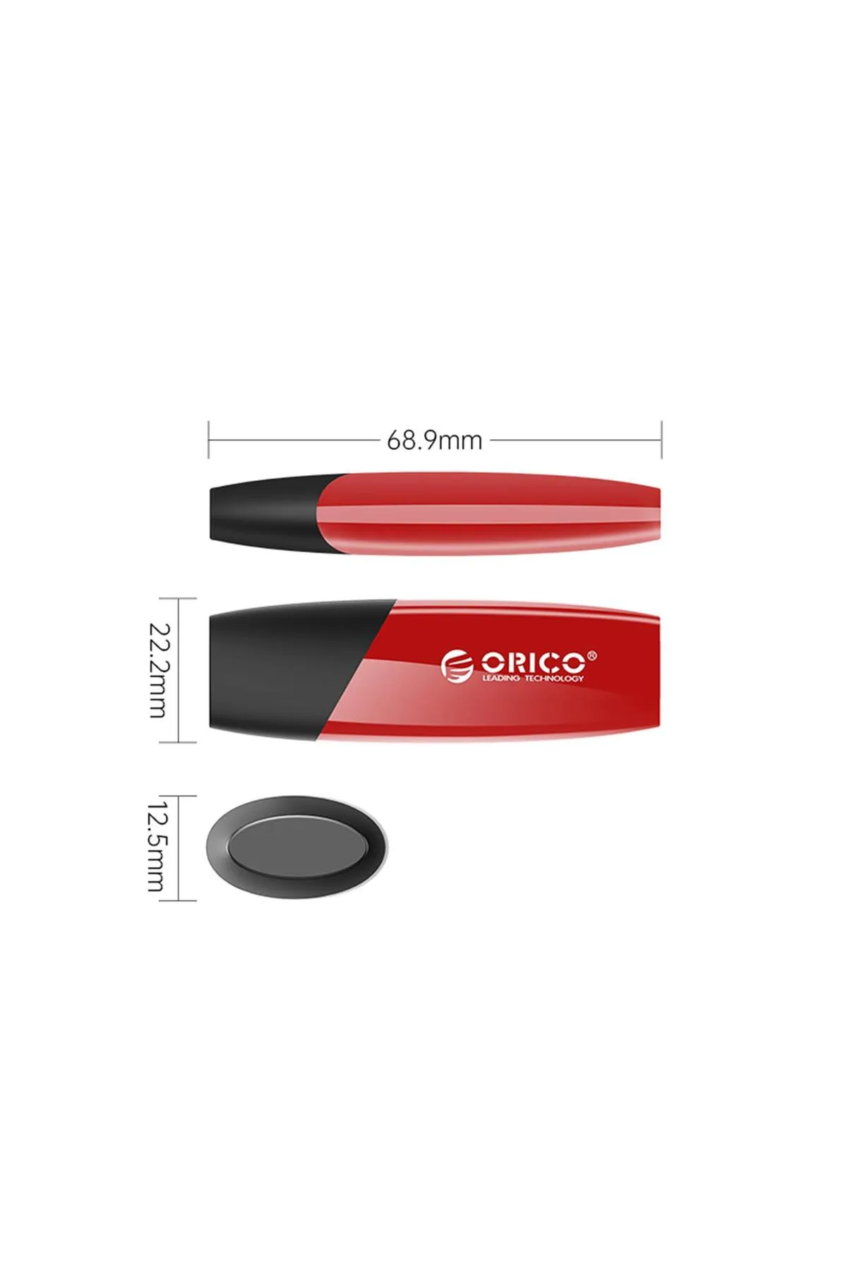 Orico Usb 2.0 Flash Bellek Kırmızı 32gb