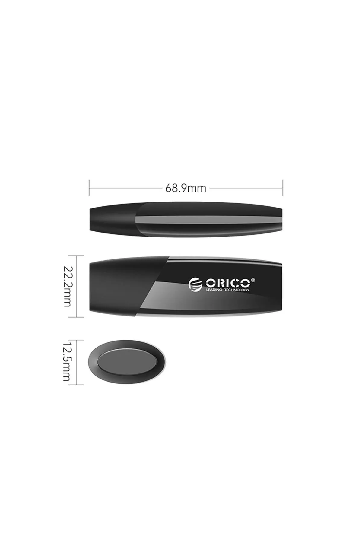 Orico Usb 2.0 Flash Bellek Siyah 8gb