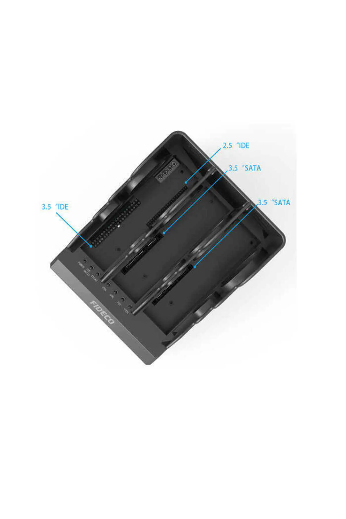 Koodmax Usb 3.0 Disk Hdd Harddisk Dock Station Sata ve İde Desteği Klon