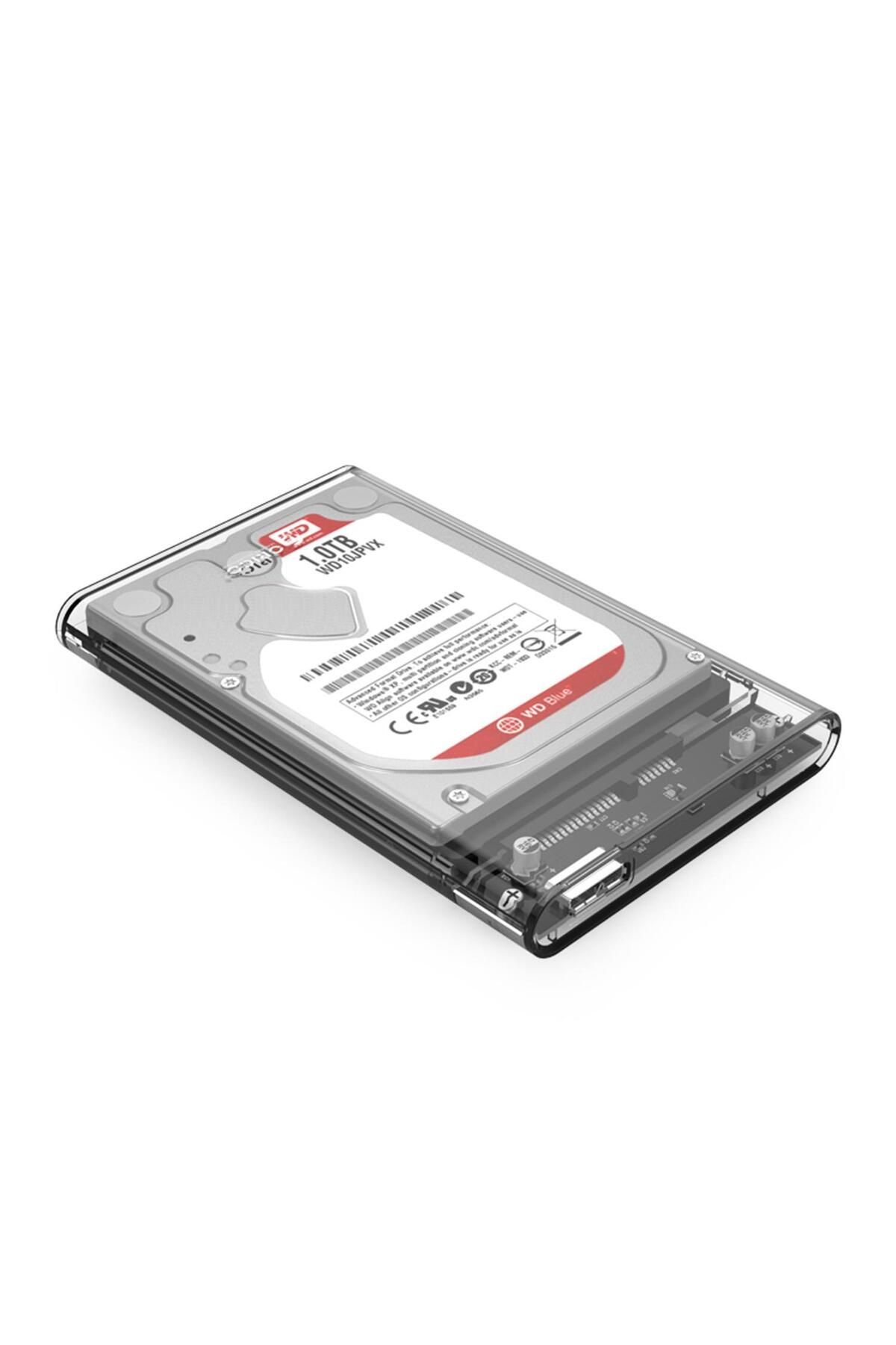 Orico Usb 3.0 Micro B Şeffaf 2.5” Inch Sata Ssd Hard Disk Kutusu