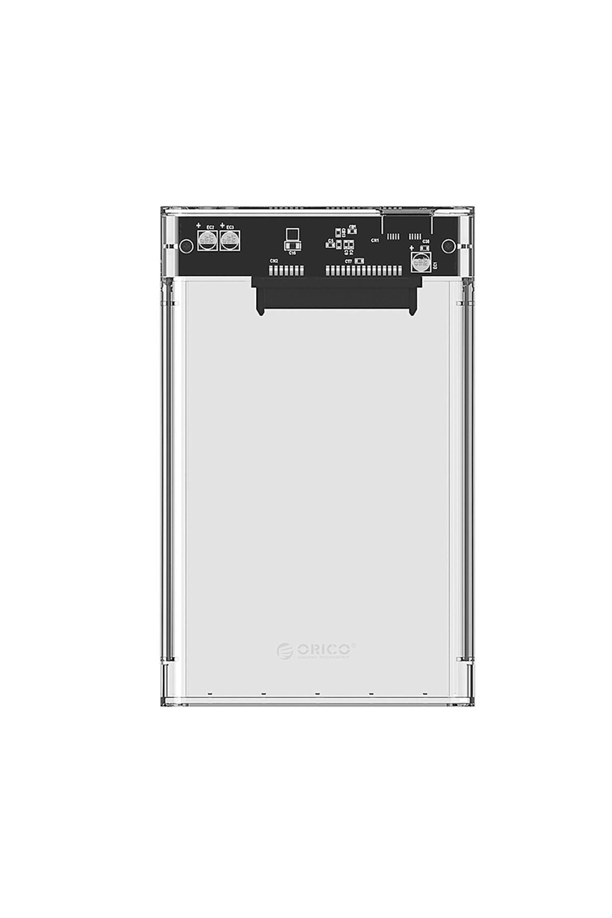 Orico Usb 3.0 Micro B Şeffaf 2.5” Inch Sata Ssd Hard Disk Kutusu