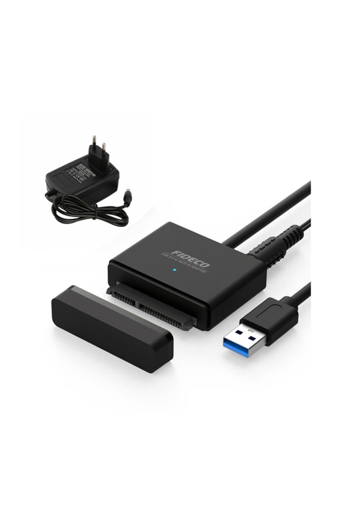 Koodmax Usb 3.0 To 2.5 - 3.5 Inç Sata Hdd Ssd Harddisk Çevirici Dönüştürücü Adaptör Kablosu