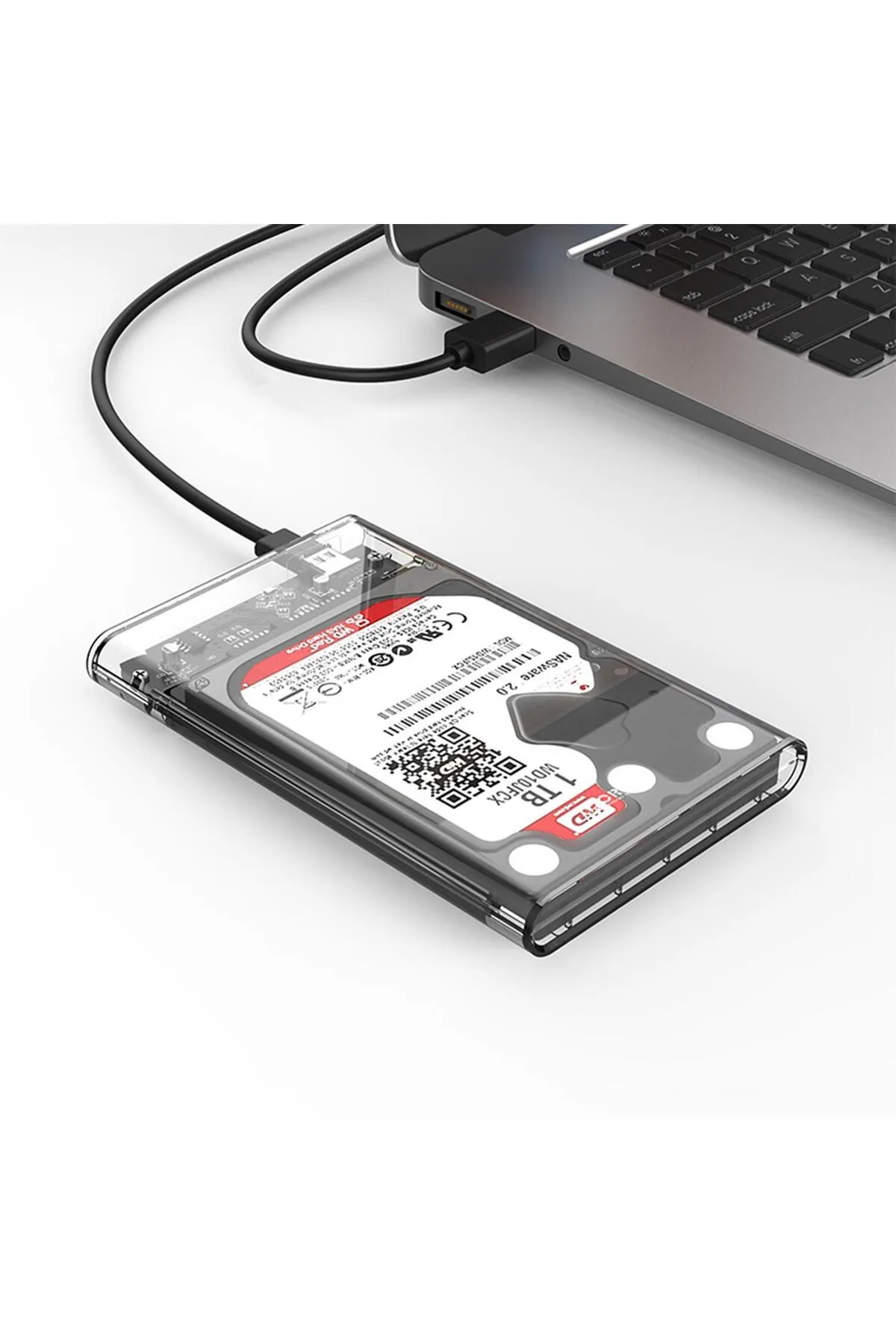 Orico Usb 3.1 Gen1 5 Gbps Type-c 2.5” Inch Sata Ssd Hard Disk Kutusu Şeffaf