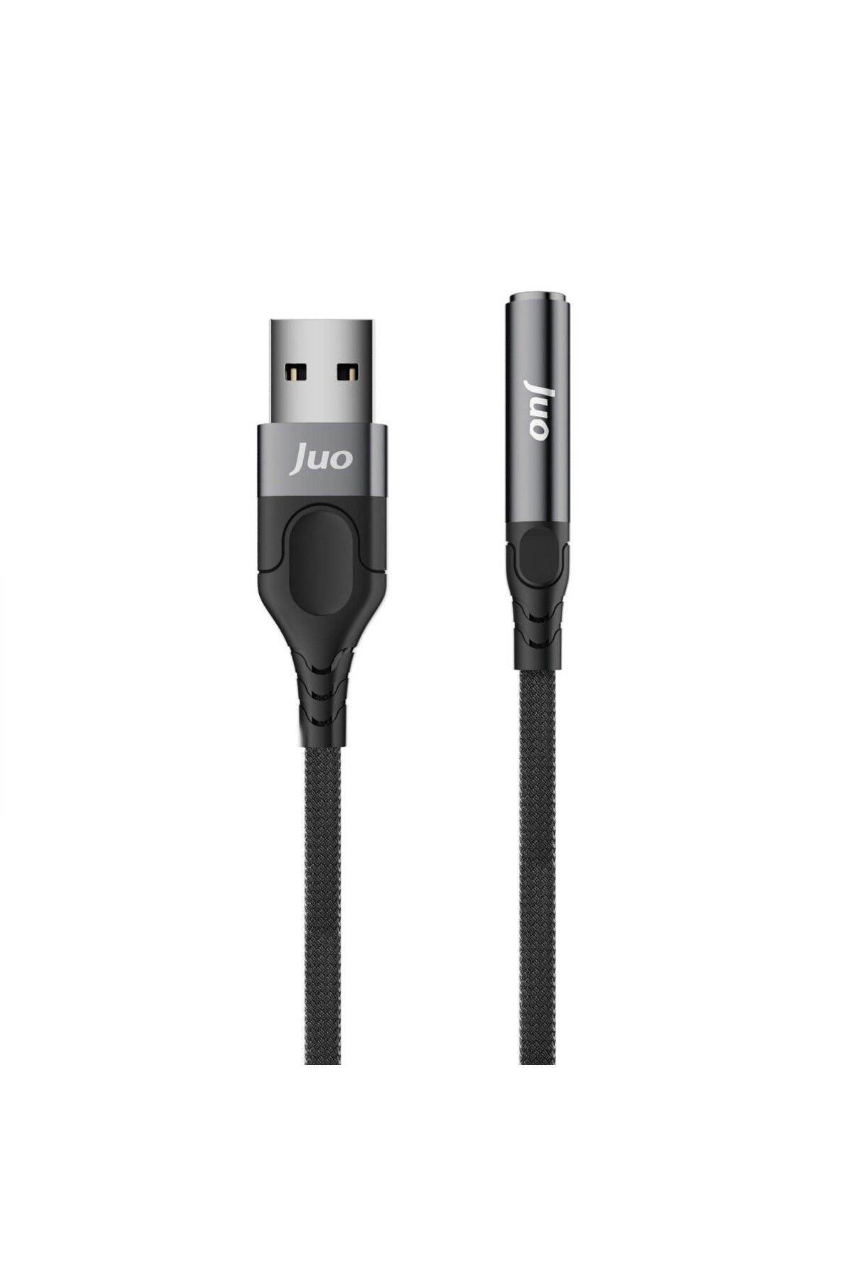 Juo Usb-a To 3.5mm Jack Kulaklık Mikrofon Aux Dönüştürücü Harici Ses Kartı