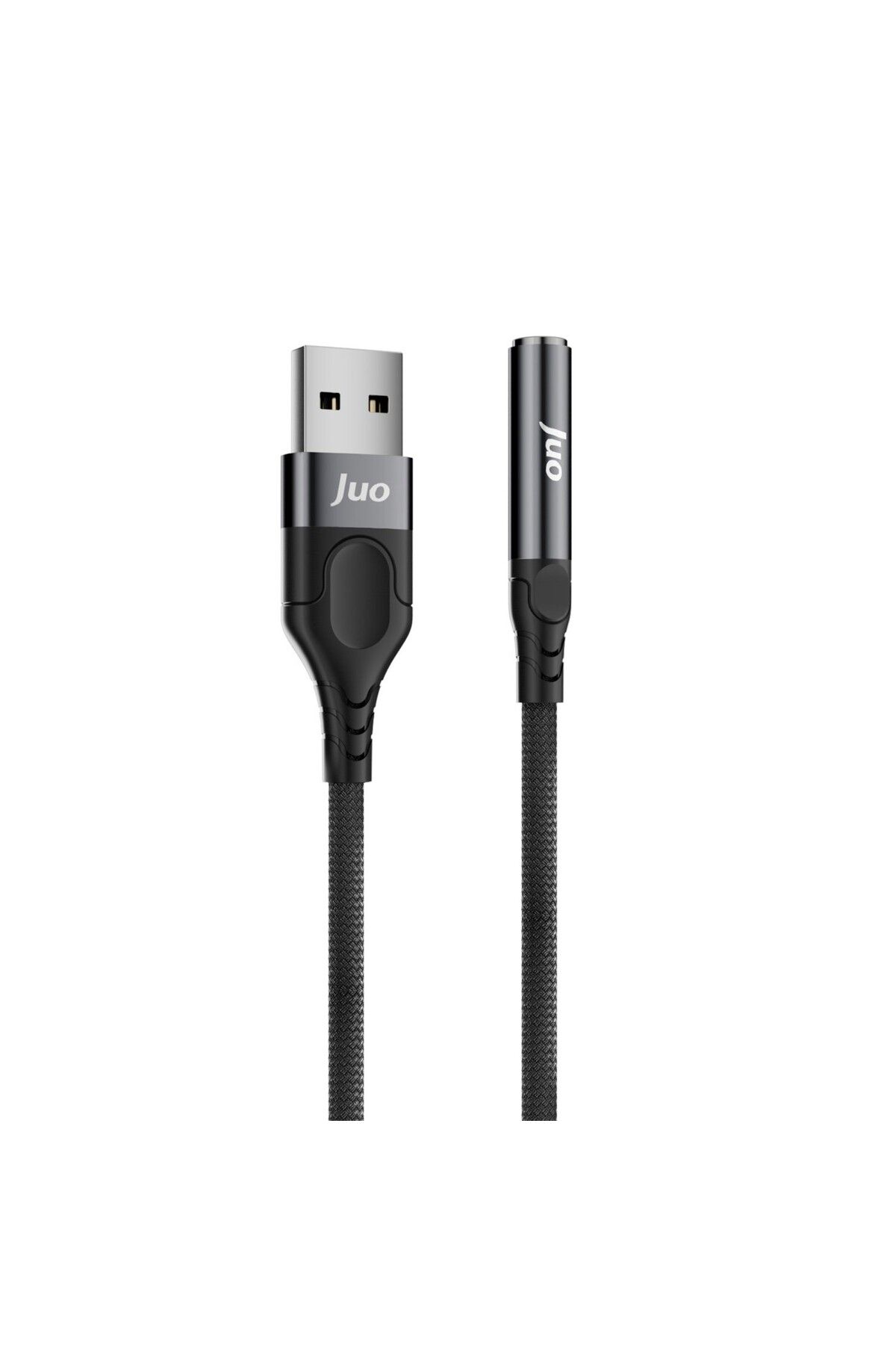 Juo Usb-a To 3.5mm Jack Kulaklık Mikrofon Aux Dönüştürücü Harici Ses Kartı