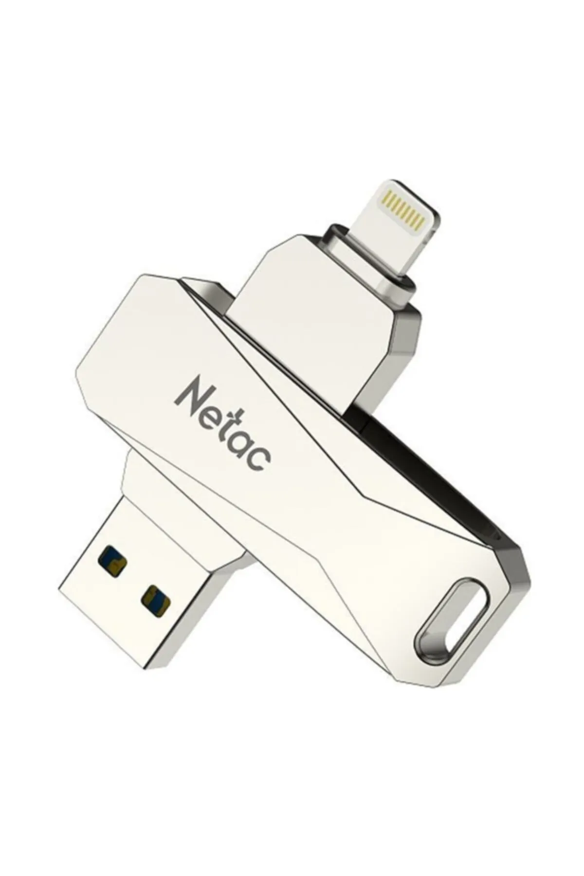 Netac Usb Drive 64 Gb Lightning+usb 3.0 Flash Bellek