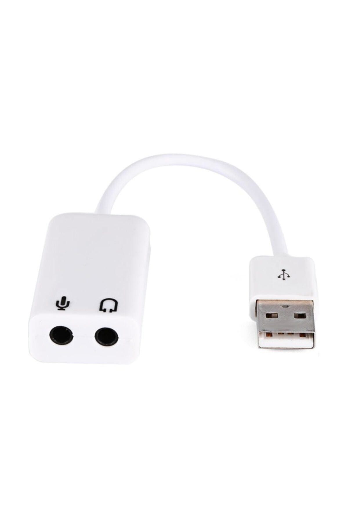 Concord Usb Ses Kartı Çevirici 7+1 Dönüştürücü Laptop Harici Ses Kartı