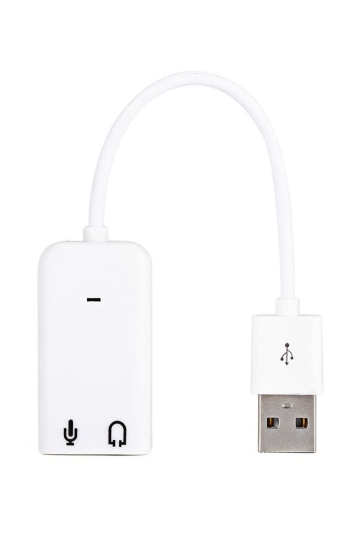 Concord Usb Ses Kartı Çevirici 7+1 Dönüştürücü Laptop Harici Ses Kartı