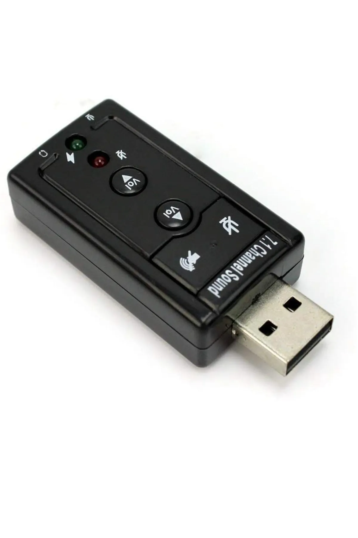 aogo Usb Ses Kartı Virtual Sound Tak Kullan Kulaklık Mikrofon Çıkışı 7.1 Channel Harici Ses Kartı