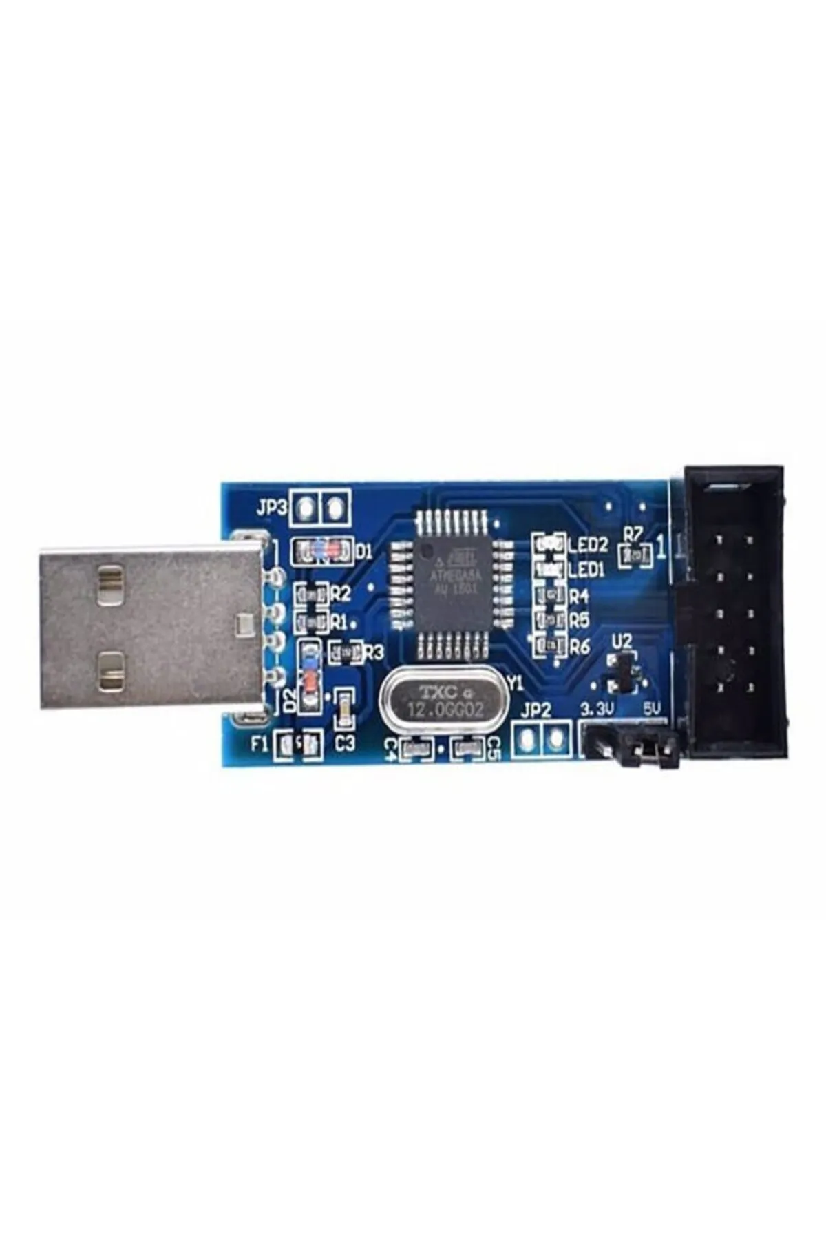 ROBİZ Usbasp V2.0 Usbısp Atmel Mcu Programlayıcı Avr Arduino Atmega Attıny Avrdude