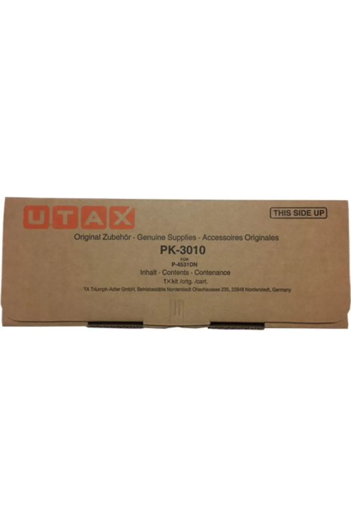 Kyocera Mita Utax Pk-3010 Orjinal Siyah Fotokopi Toneri (12.500 Sayfa) 4531dn