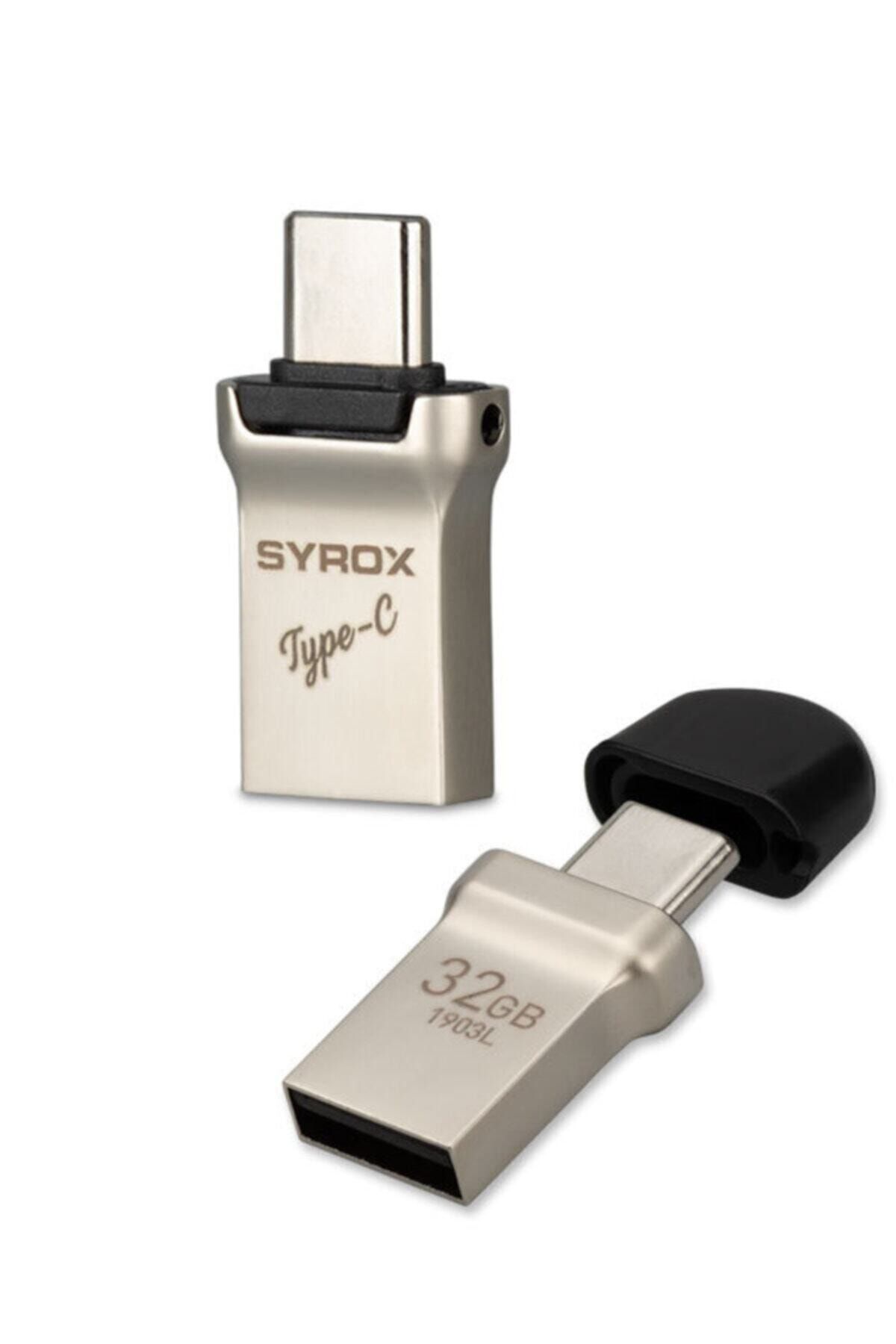 Syrox Utc 32gb Type-c Dual Usb Otg Flash Bellek Syx-utc32