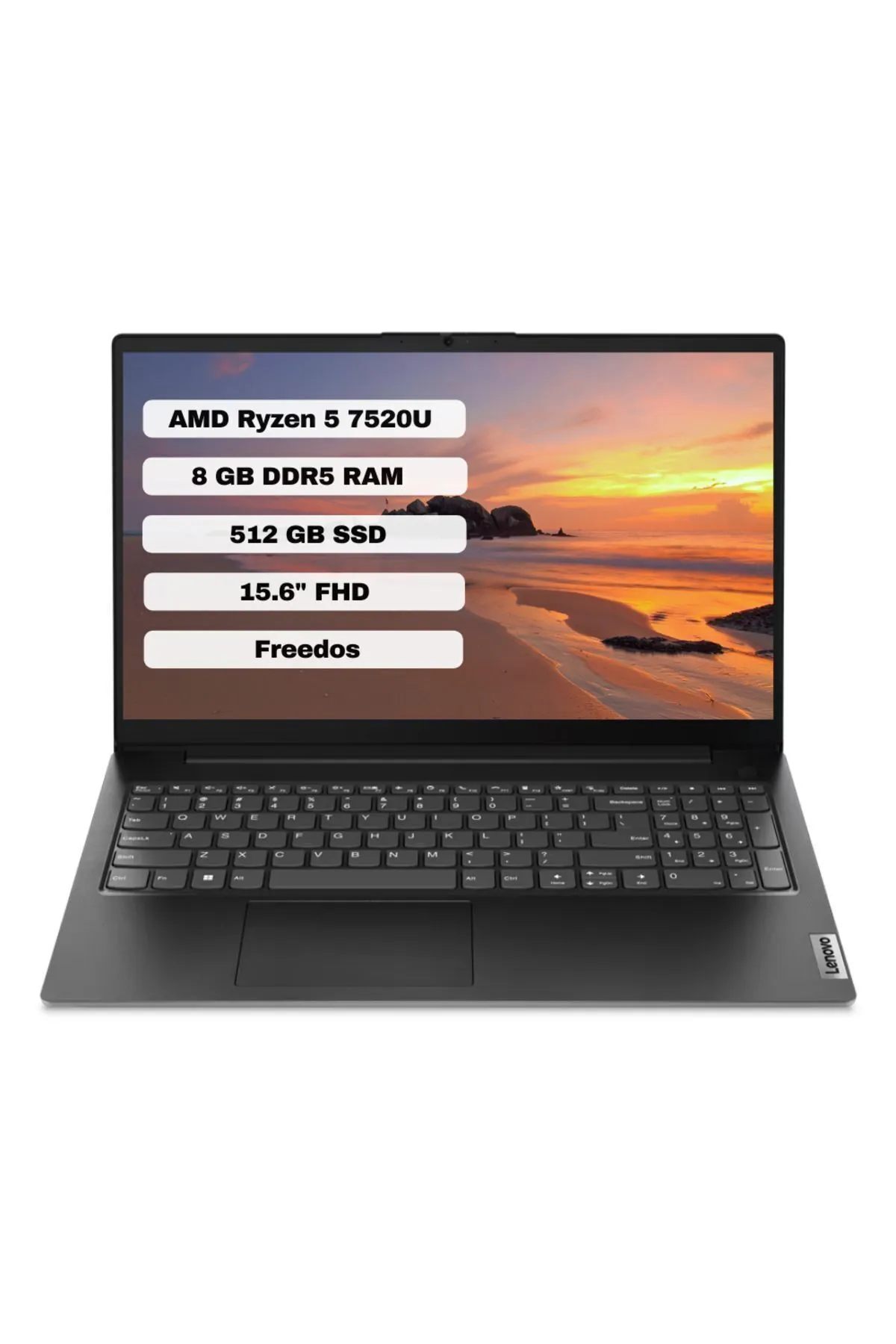 Lenovo V15 G4 Amn 82yu00qktx Amd Ryzen 5 7520u 8gb 512gb Ssd Freedos 15.6" Fhd Bilgisayar