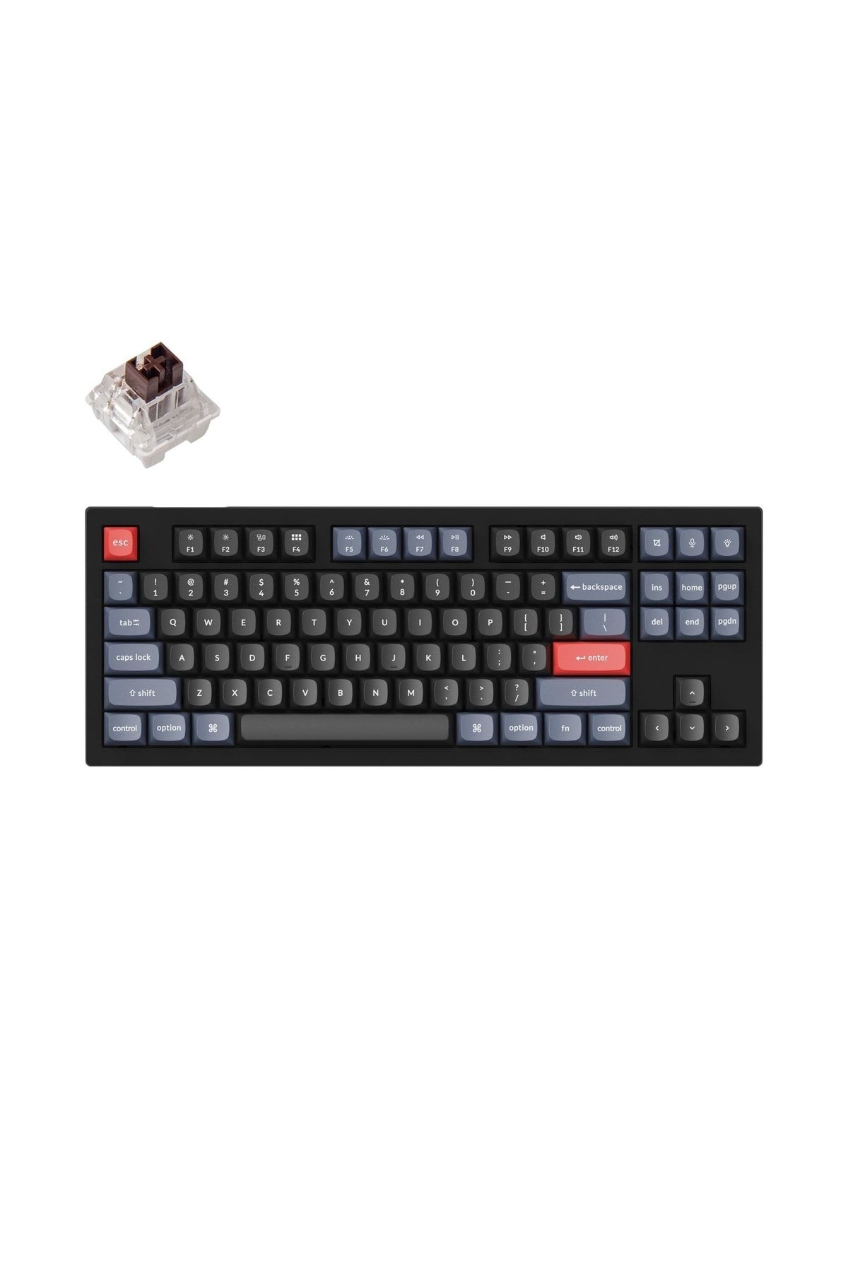 Keychron V3 Qmk- K Pro Brown Switch -rgb- Hot Swap - Mechanical Keyboard Full Assembled - Cb