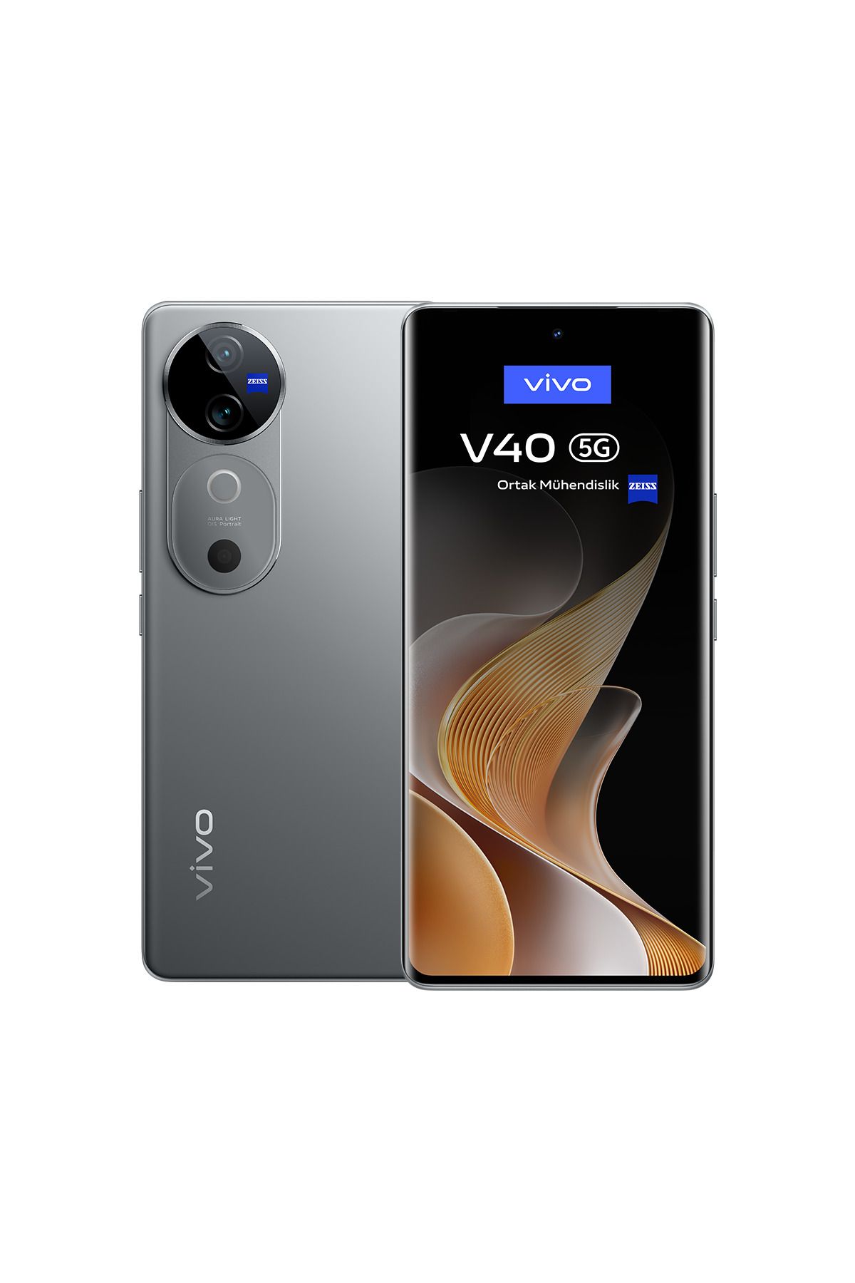 Vivo V40 5G 256 GB 12 GB Ram Titanyum Gri Cep Telefonu(vivo Türkiye Garantili)