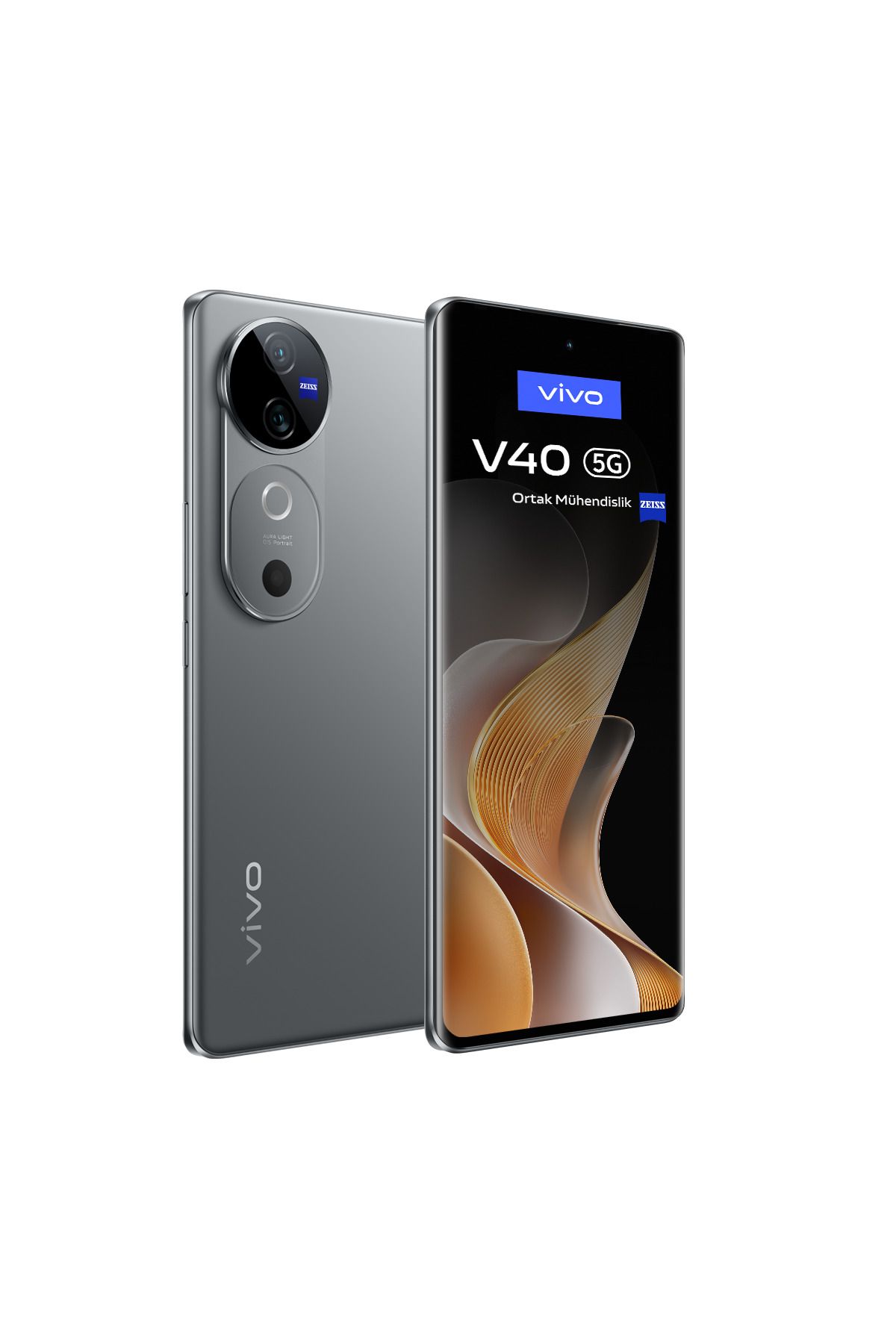 Vivo V40 5G 256 GB 12 GB Ram Titanyum Gri Cep Telefonu(vivo Türkiye Garantili)