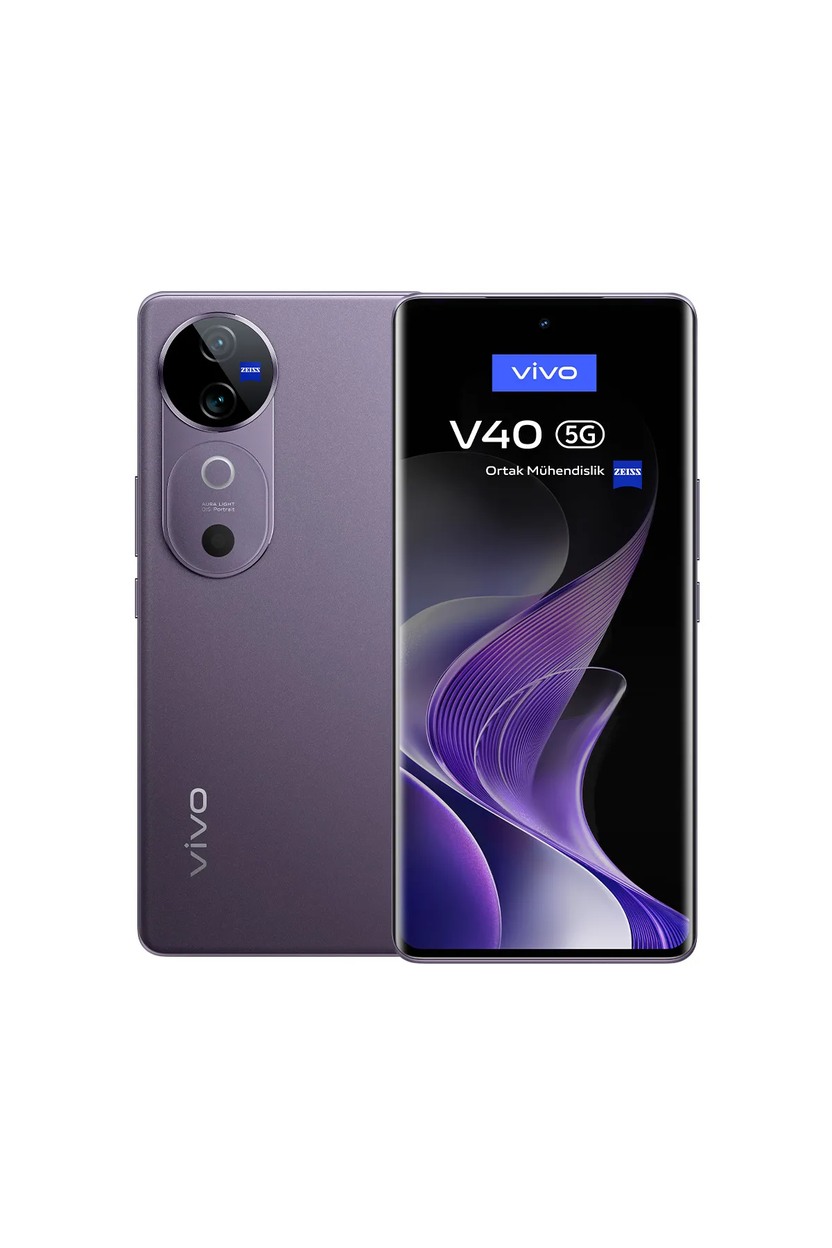 Vivo V40 5G 256 GB 12 GB Ram Titanyum Moru Cep Telefonu(vivo Türkiye Garantili)