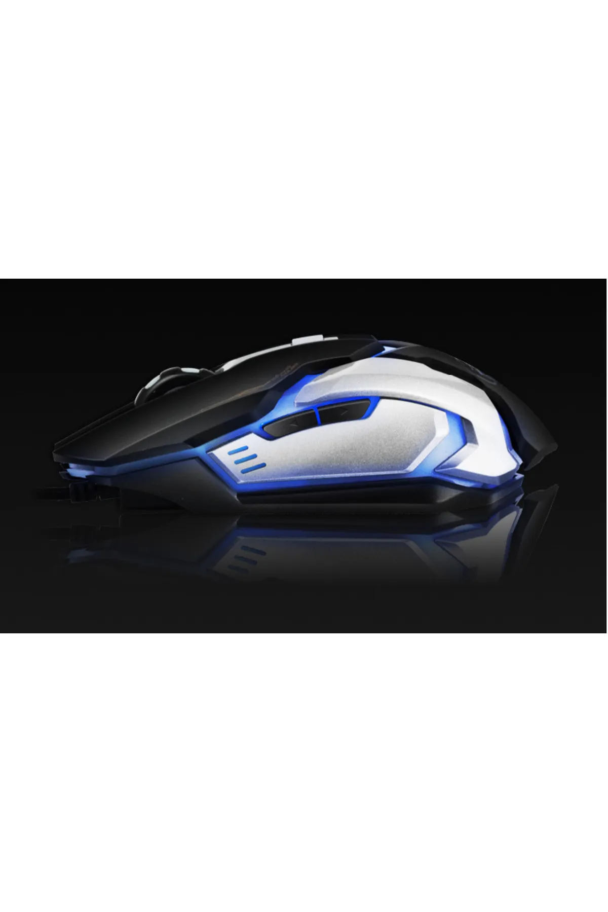 iMice V6 Oyun Faresi Kablolu Usb Mouse E-Spor Oyun 6 Düğme Ledli Gaming Mouse 800-2400 DPI