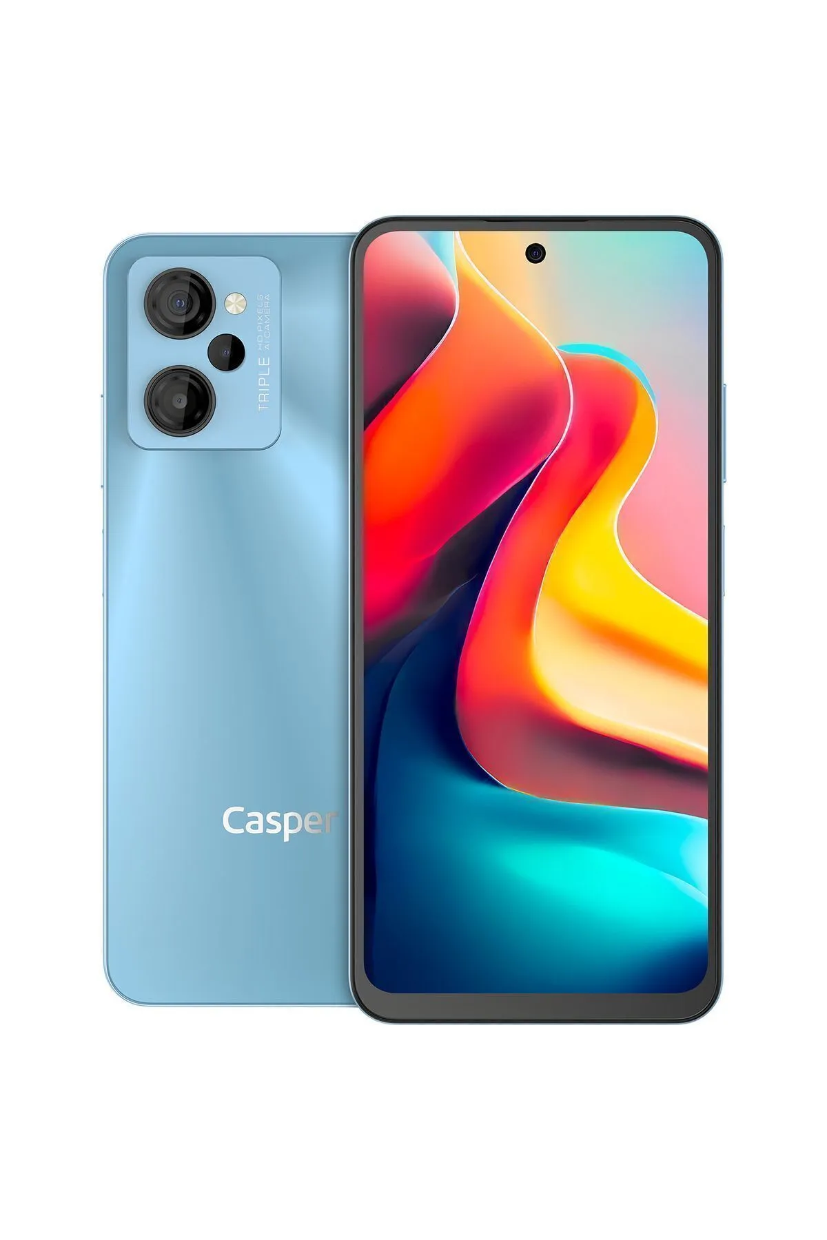 Casper Vıa M40 128 Gb 6 Gb Ram Opal Mavi (EKRAN KORUYUCU KILIF)