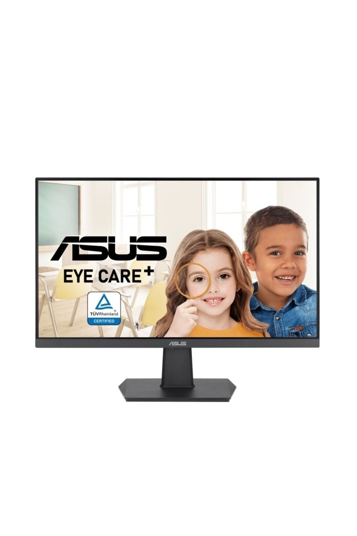 Asus VA24EHF 23.8 IPS FREESYNC FHD 1MS 100HZ HDMI EYECARE, FLICKER-FREE, DUSUK MAVI ISIK Monitör