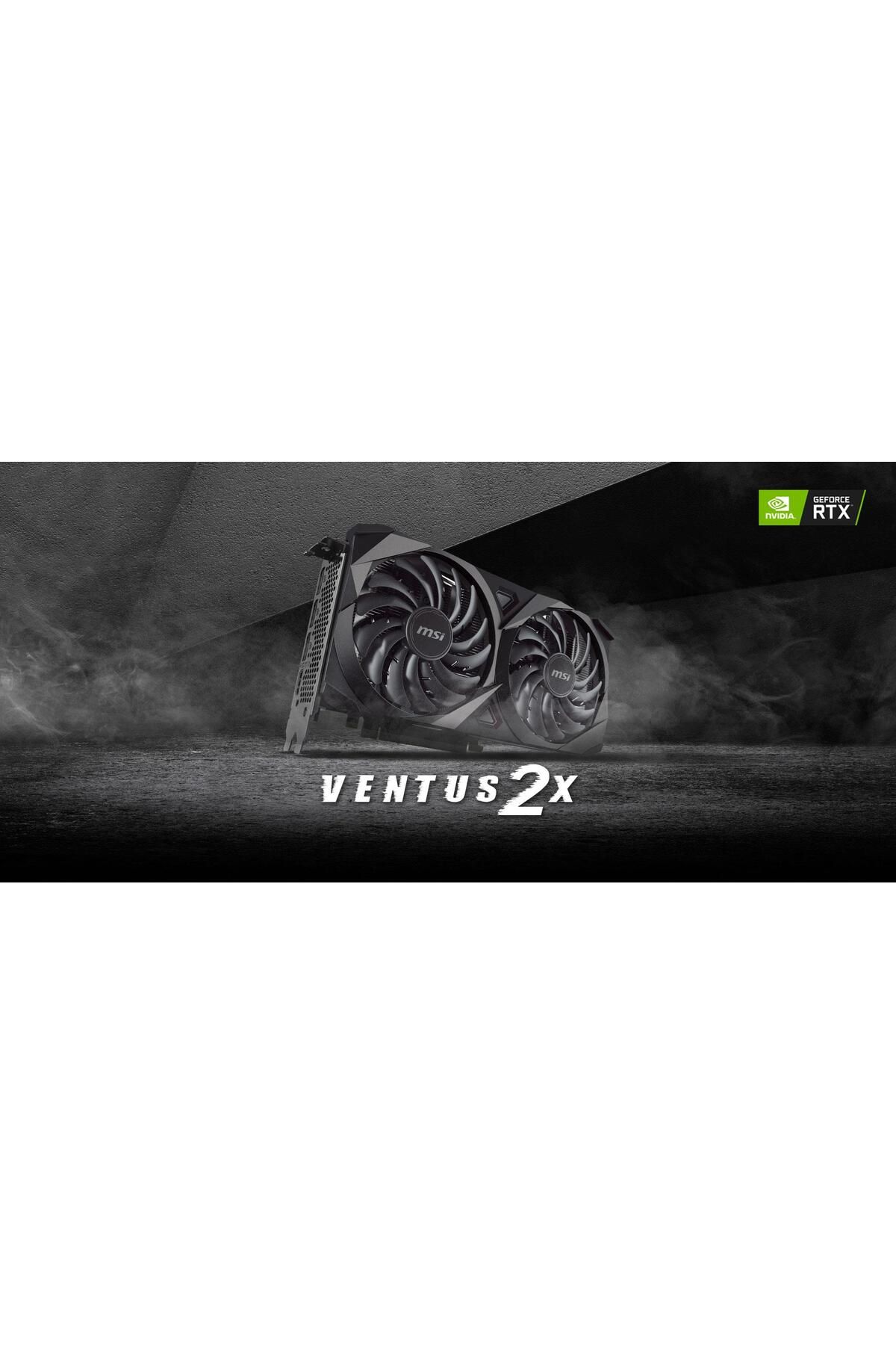 MSI Vga Geforce Rtx 3050 Ventus 2x Xs 8g Oc Rtx3050 8gb Gddr6 128b Dx12 Pcıe 4.0 X8)