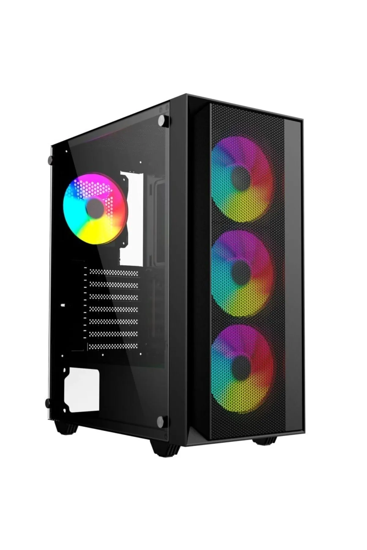 Gametech Victory 4x120mm Rgb Fanlı Mesh Panel Gaming Oyuncu Bilgisayar Kasası