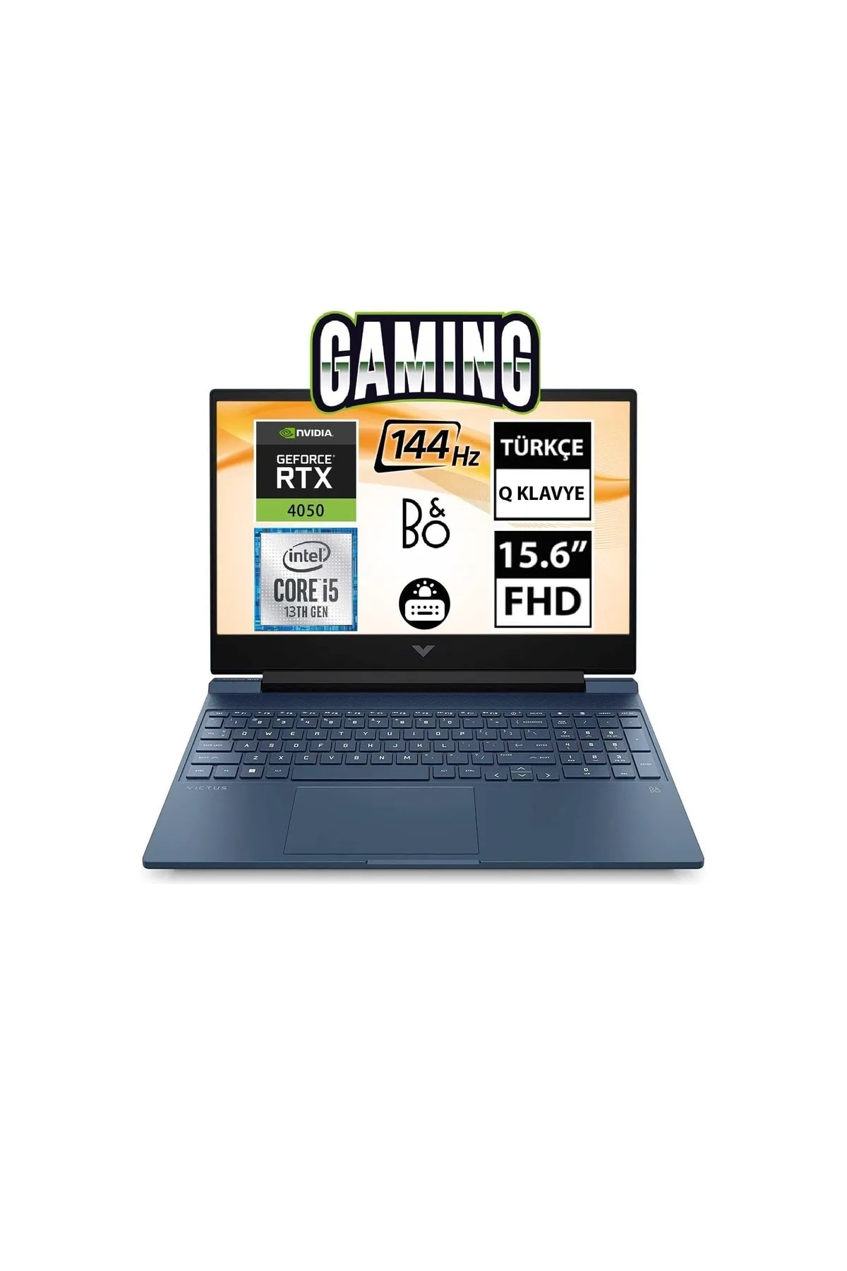 HP Victus 15-fa1033nt 7n9v2ea I5-13500h 16gb 512ssd Rtx4050 15.6" Fullhd Freedos Taşınabilir Bilgisa