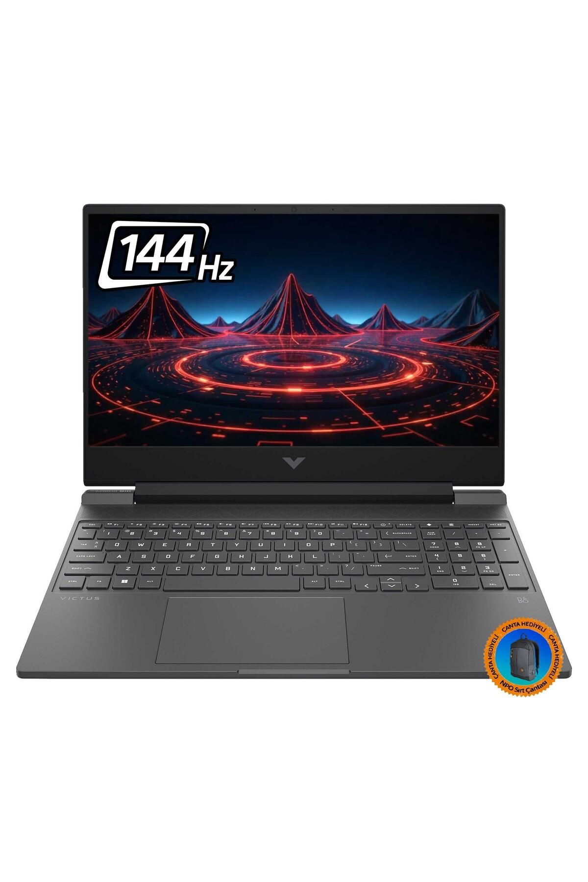 HP Victus 15-FA1082NT B03C7EA04 i5-12500H 32GB 1TBSSD RTX4060 15.6" FHD FreeDOS Dizüstü Bilgisayar-C