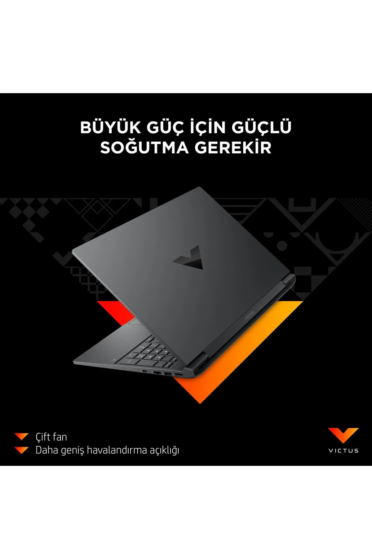 HP Victus 15-fb2028nt Amd R5 7535hs 16gb 512gb Ssd Rx6550m-4gb Freedos 15.6" Fhd 144hz Taşınabilir B