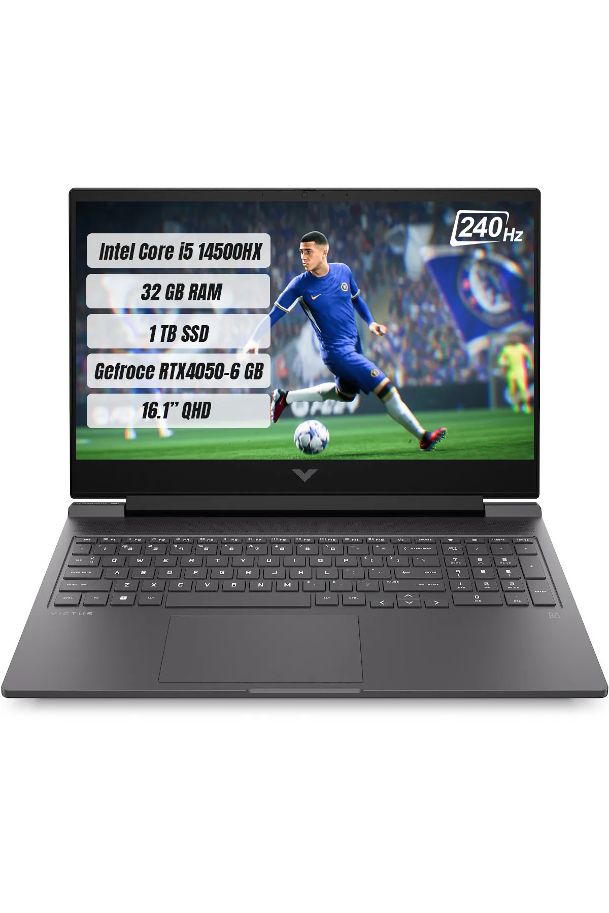 HP Victus 16-r1000nt Intel Core I5 14500hx 32 Gb 1 Tb Ssd Rtx4050-6gb Freedos 16.1" Qhd 240 Hz Taşın