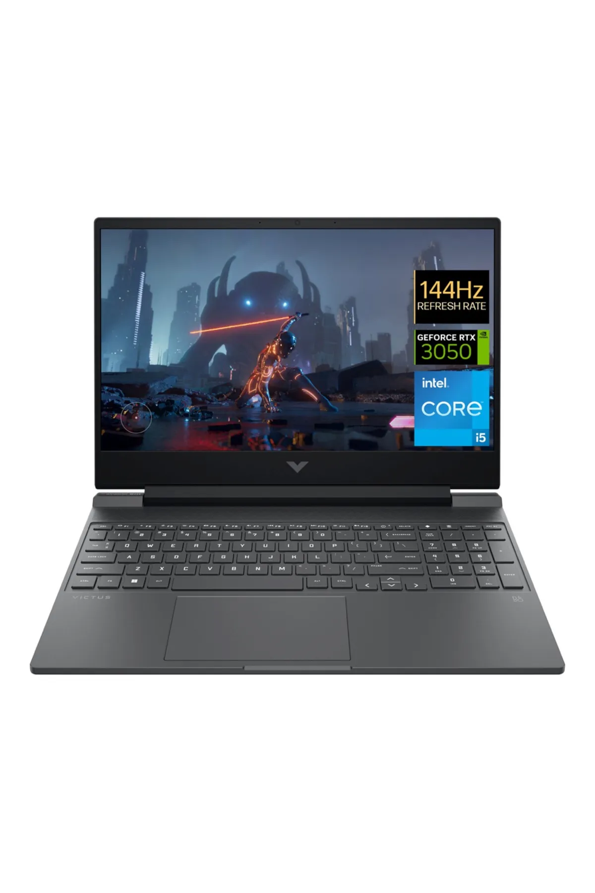 HP Victus Gaming 15-FA0011NT i5 12450H 16GB 512 GB SSD RTX3050 Freedos 15.6" 144Hz FHD 80D33EA-T14