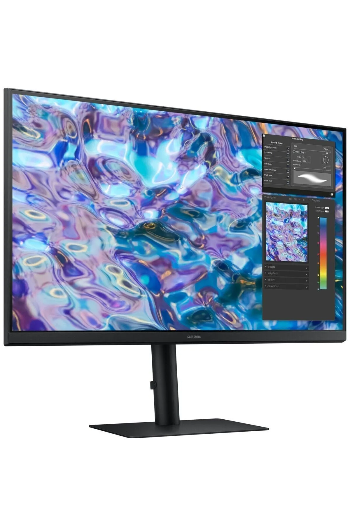 Samsung Viewfinity S6 LS27B610EQUXUF 27" 75Hz 5ms QHD FreeSync Pivot IPS Monitör (Samsung Türkiye Garantili)