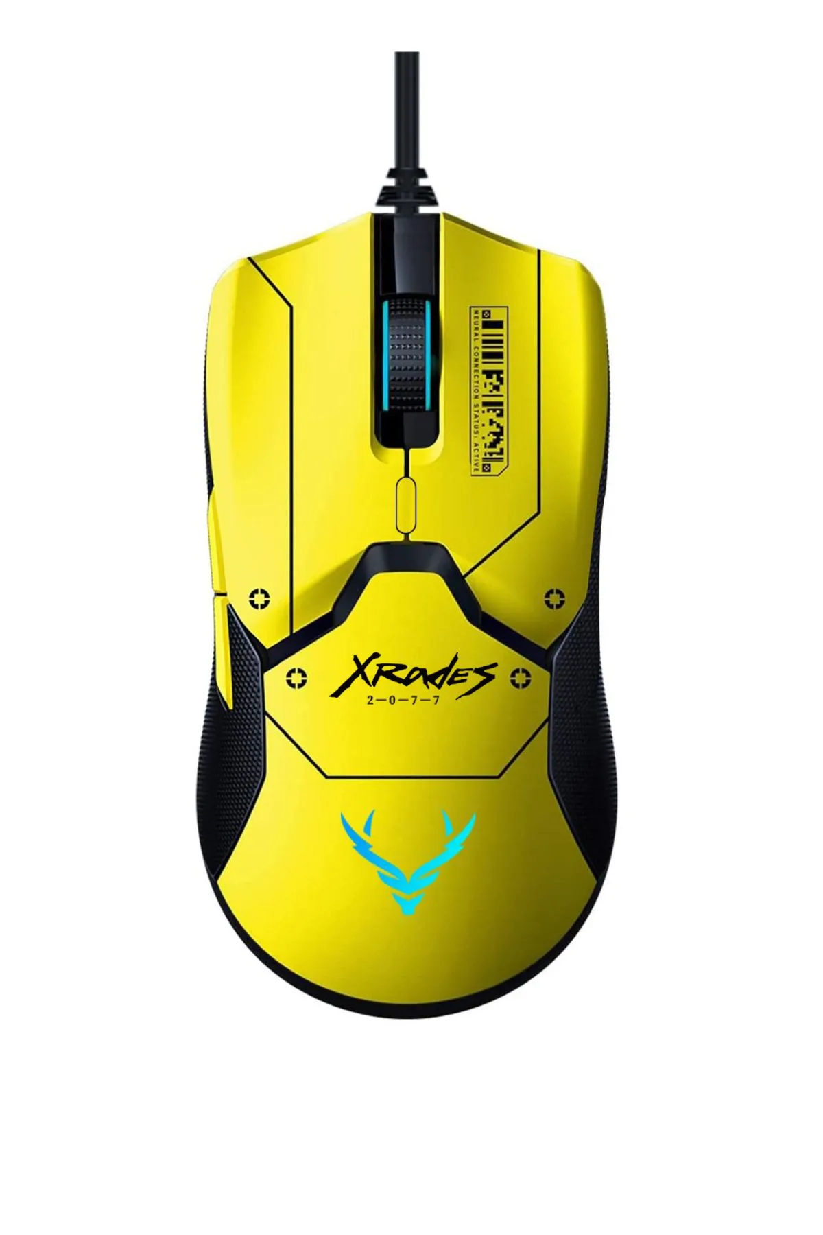 Xrades Viper Rgb Gaming Mouse 12800 Dpı 8 Tuşlu Drag Click Makrolu Cyperpunk