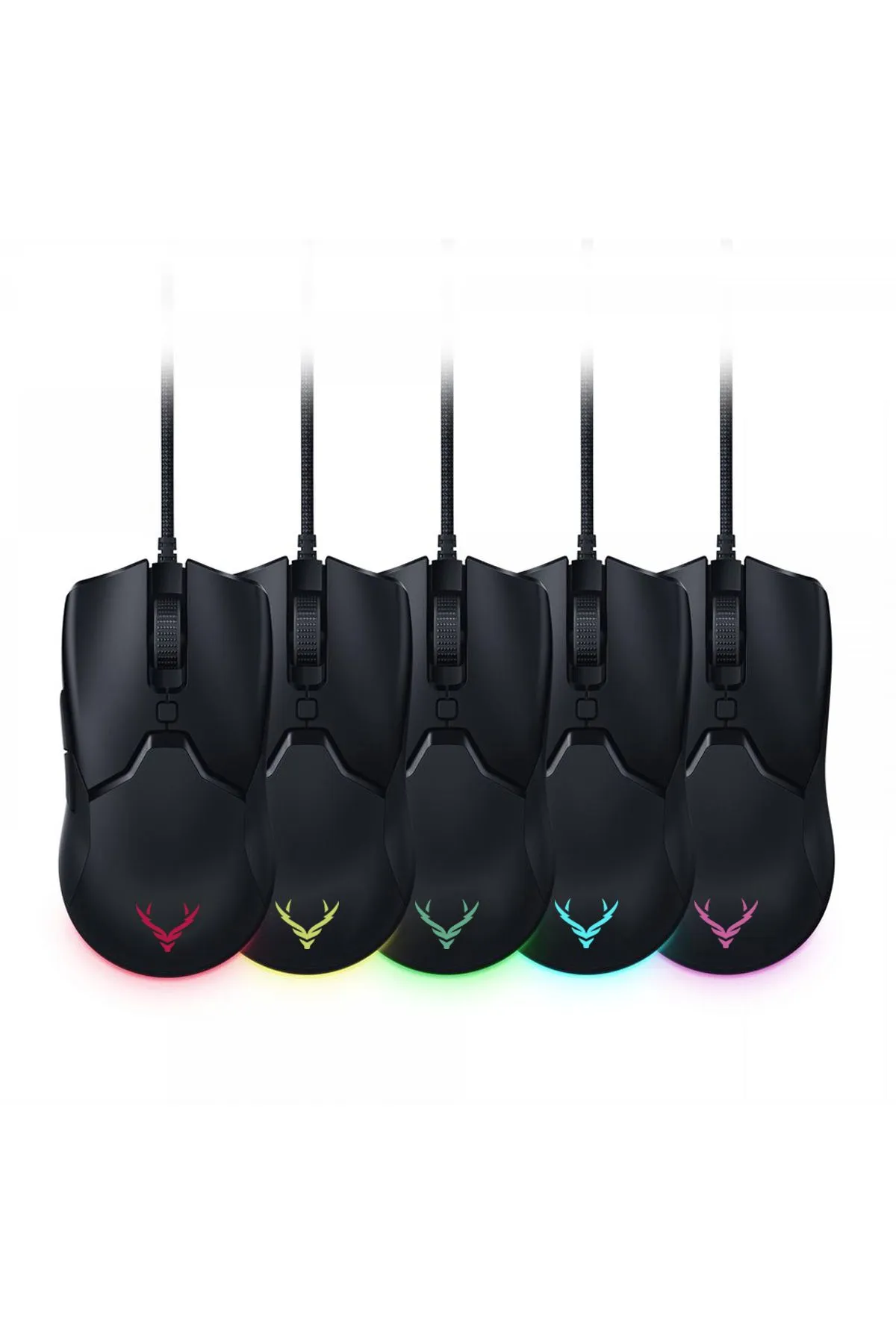 Xrades Viper Ultimate Siyah Rgb Gaming Mouse 12800 Dpı 8 Tuşlu Drag Click Makrolu