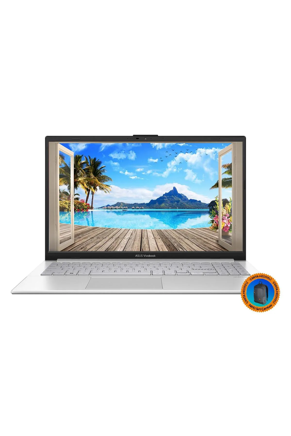 Asus VivoBook Go 15 E1504FA-NJ115A3 Ryzen5 7520U 8GB 512SSD 15.6" FullHD W11P Taşınabilir Bilgisayar