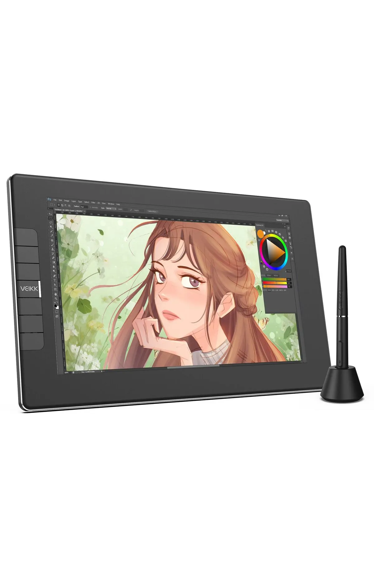 veikk Vk1200v2 8192 Levels 11.6" Ips Hd Grafik Tablet Kalem