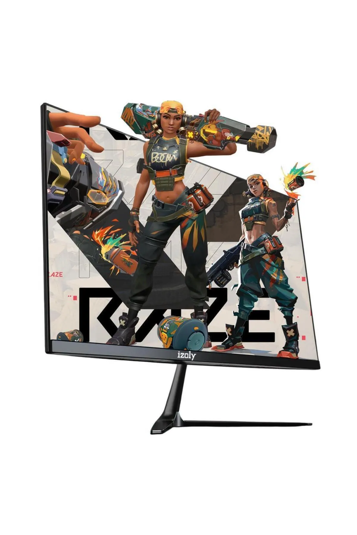 İzoly Vortex 2456 24" 100hz 1ms (HDMI VGA) Full Hd Led Monitör Curved