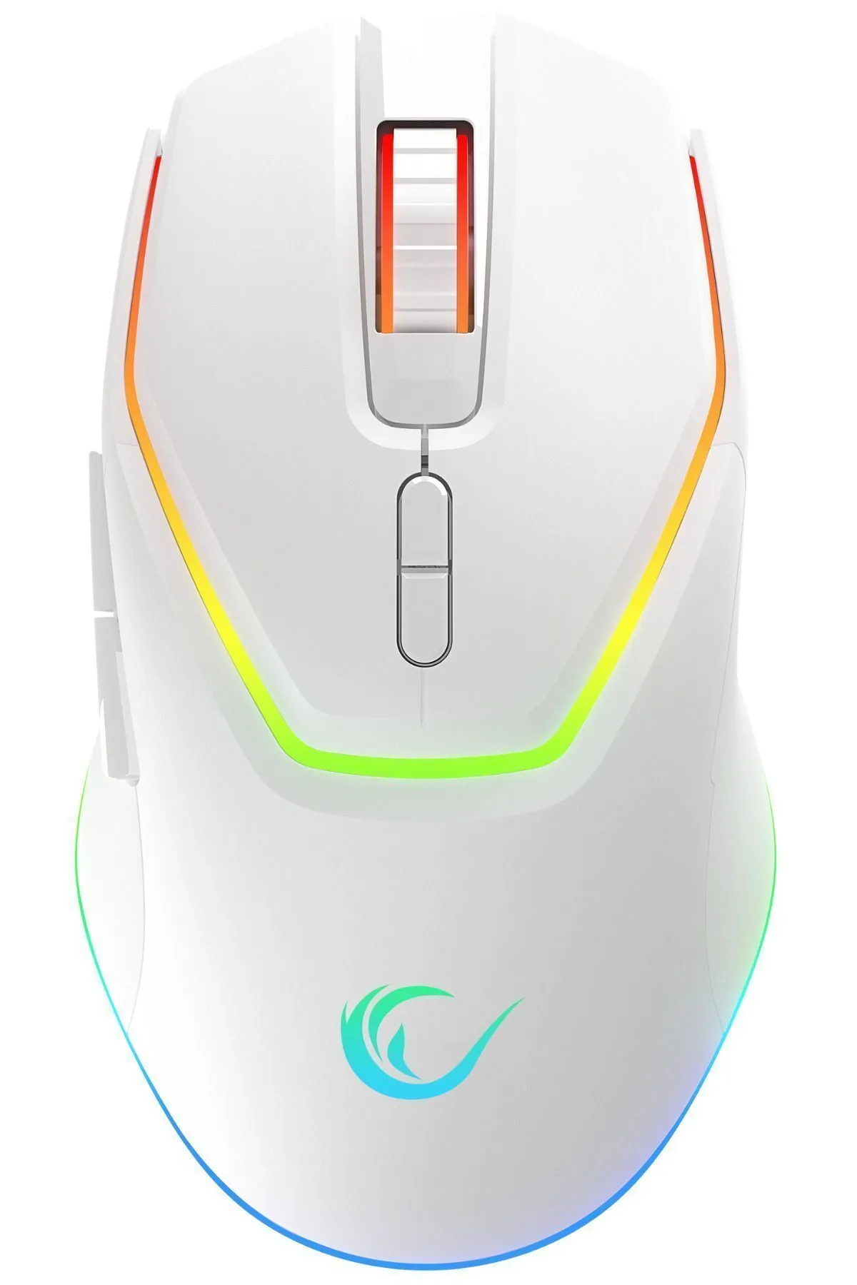 Rampage Vortex M1 Beyaz RGB Ledli Makrolu Mouse Usb Wireless Şarjlı Kablosuz Gaming Oyuncu Mouse