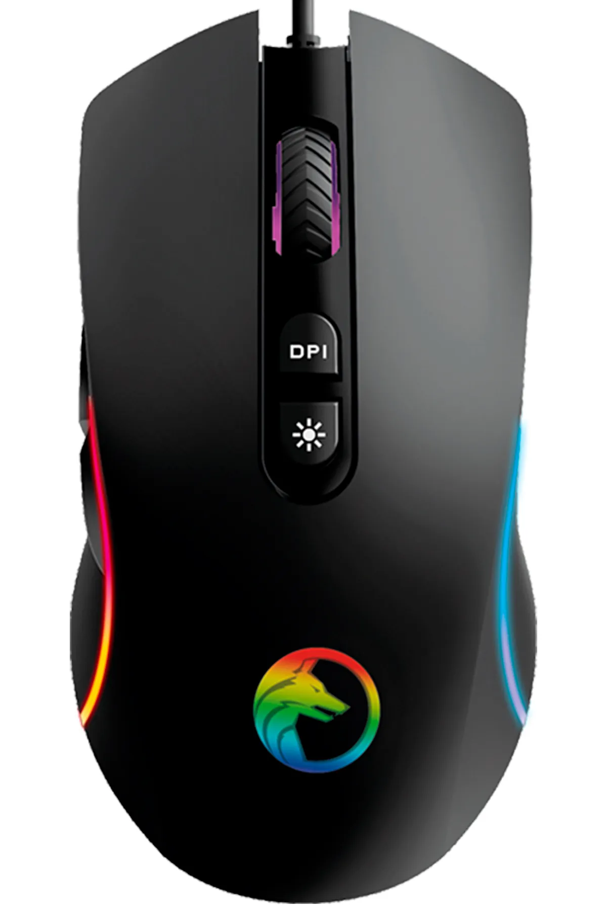 Gametech Vortex Macrolu Rgb Gaming Mouse 3519 Sensör Örgü Kablo Oyuncu Mouse