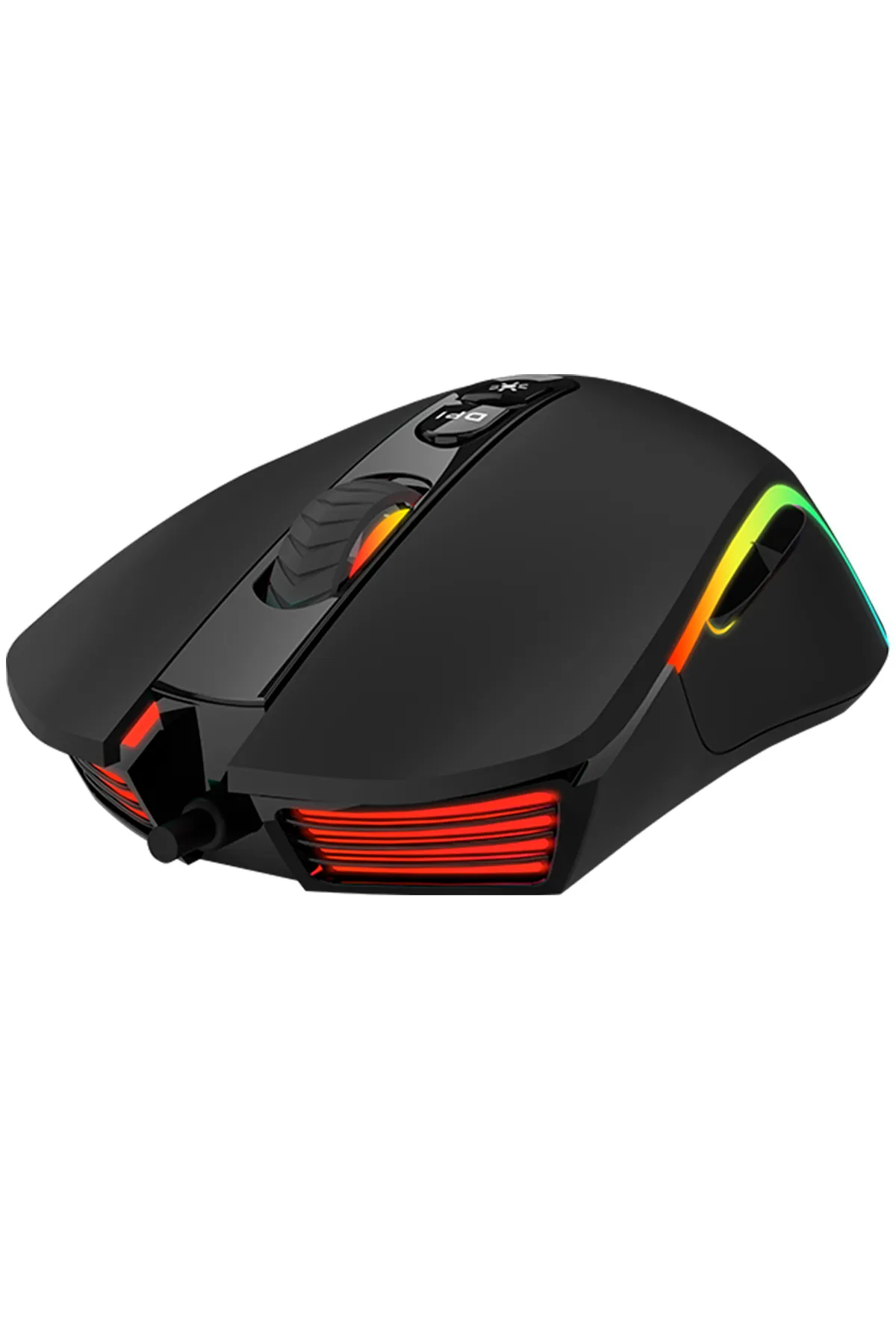 Gametech Vortex Macrolu Rgb Gaming Mouse 3519 Sensör Örgü Kablo Oyuncu Mouse