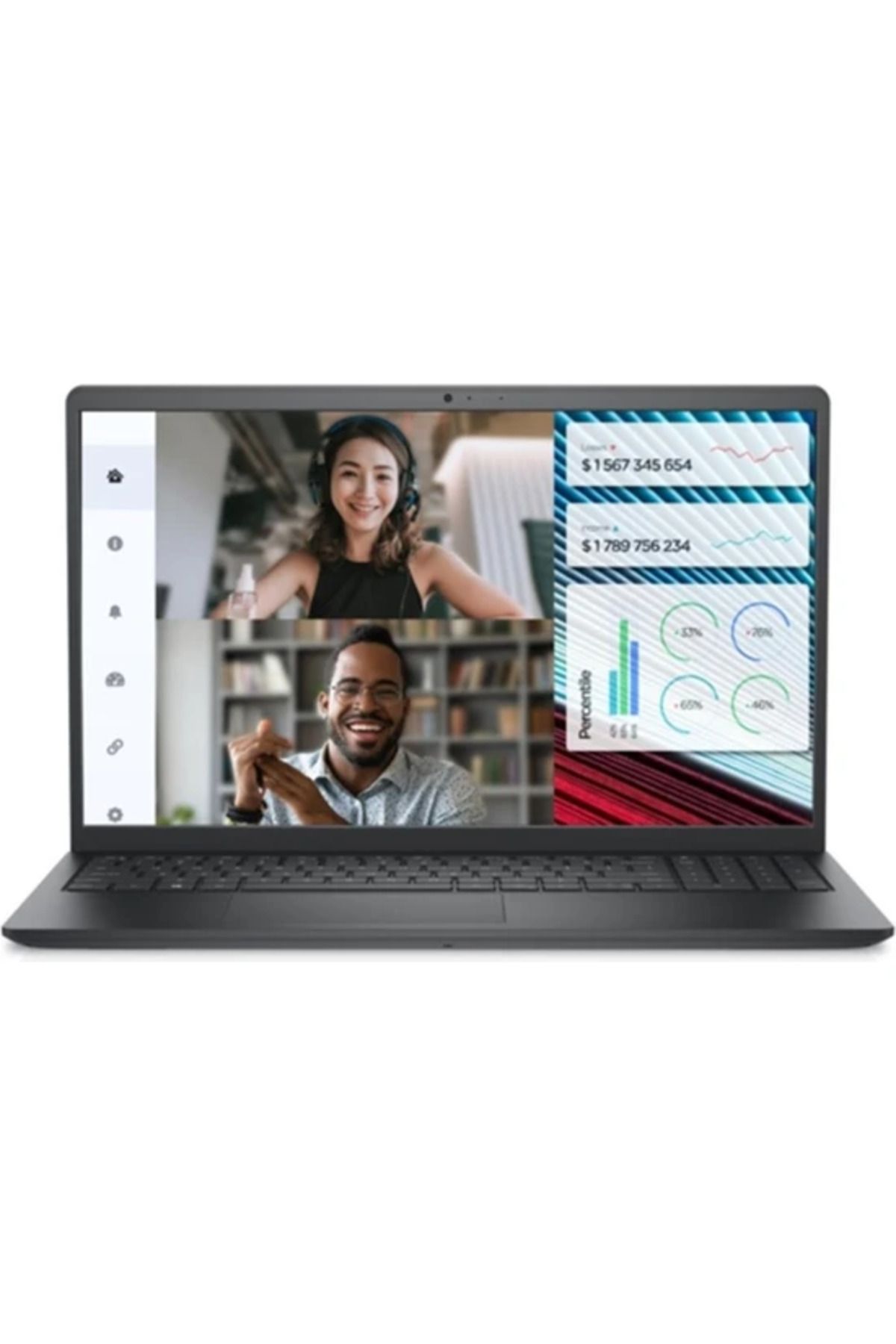 Dell VOSTRO 3520 Intel Core i5 1235U 16GB 256GB SSD W11Home 15,6" FHD N1605PVNB3520W17 Dizüstü Bilgisayar